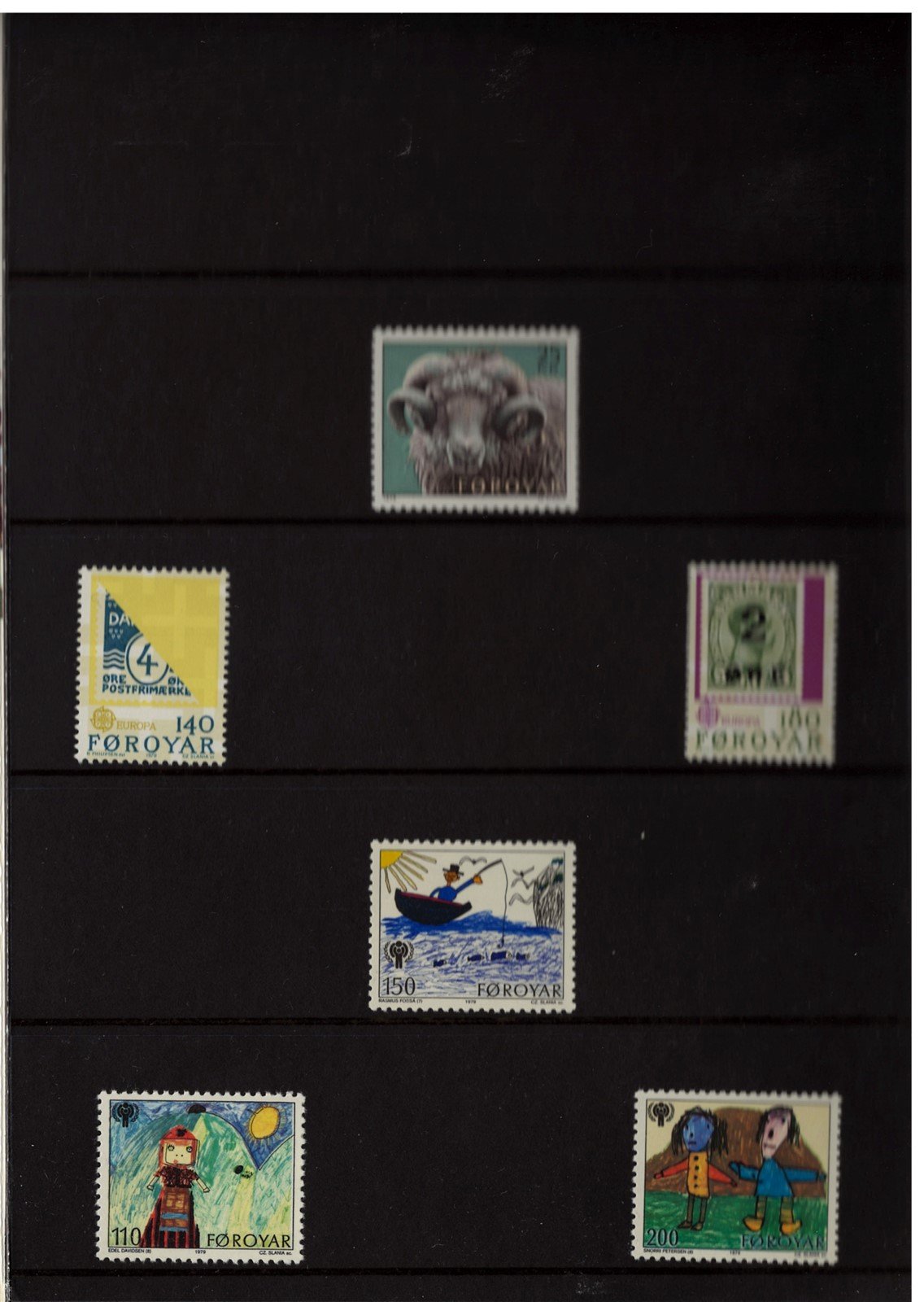 Faroe Islands 1979 Official Year Pack Set MNH CompleteSTAMPS ZAYIX 0625L0040