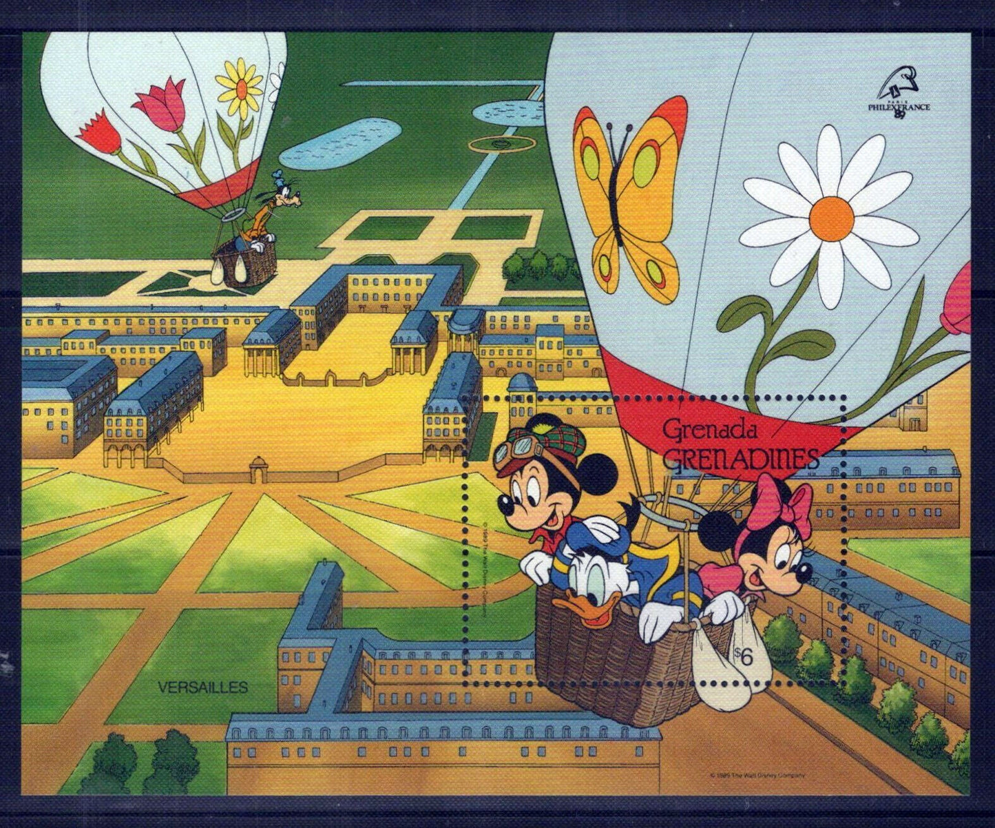 Grenada Grenadines 1057-1066 MNH Disney Mickey Minnie France ZAYIX 0724M0098