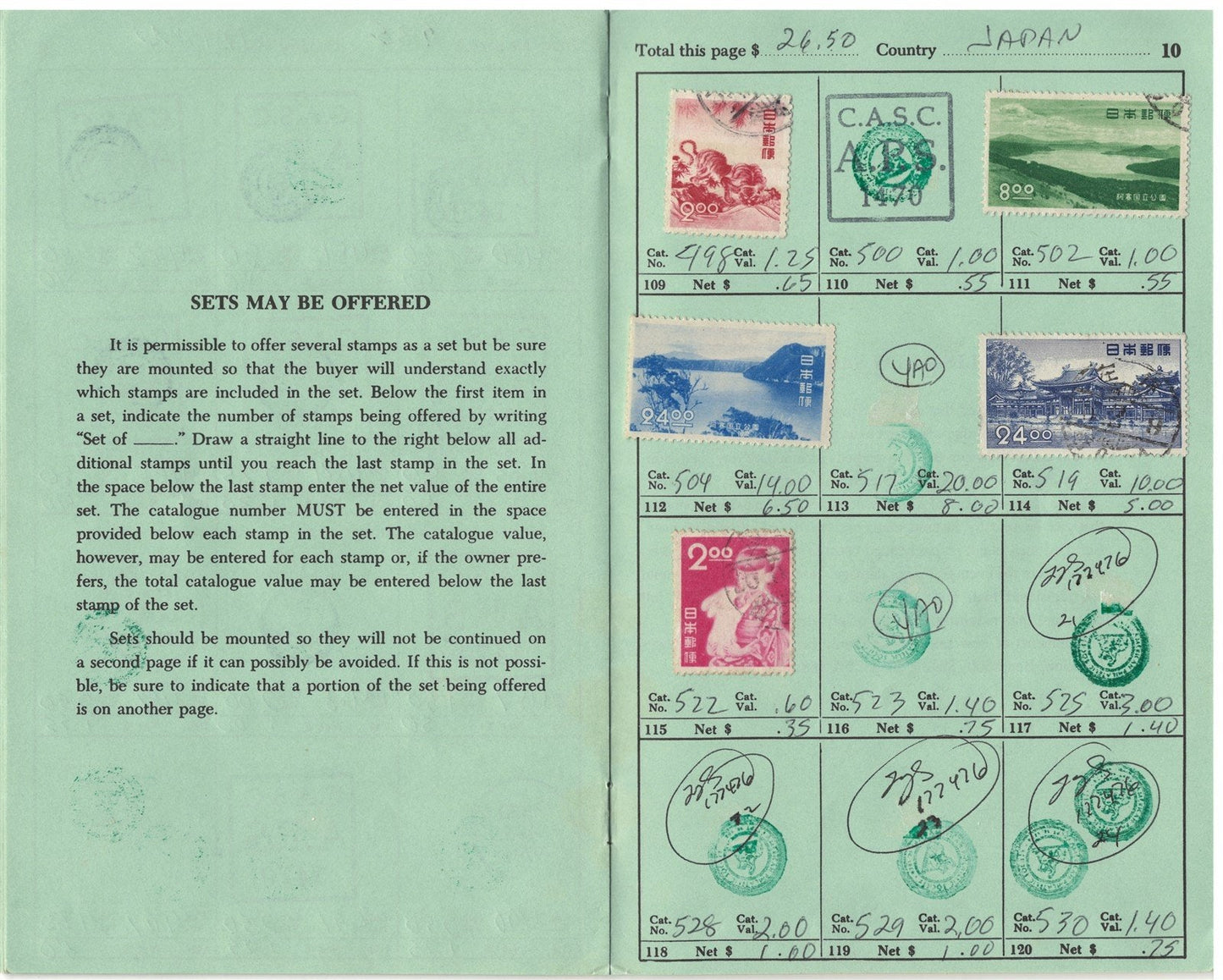 Japan Mint-Used Collection in Retired APS Circuit Book ZAYIX 0625L1099