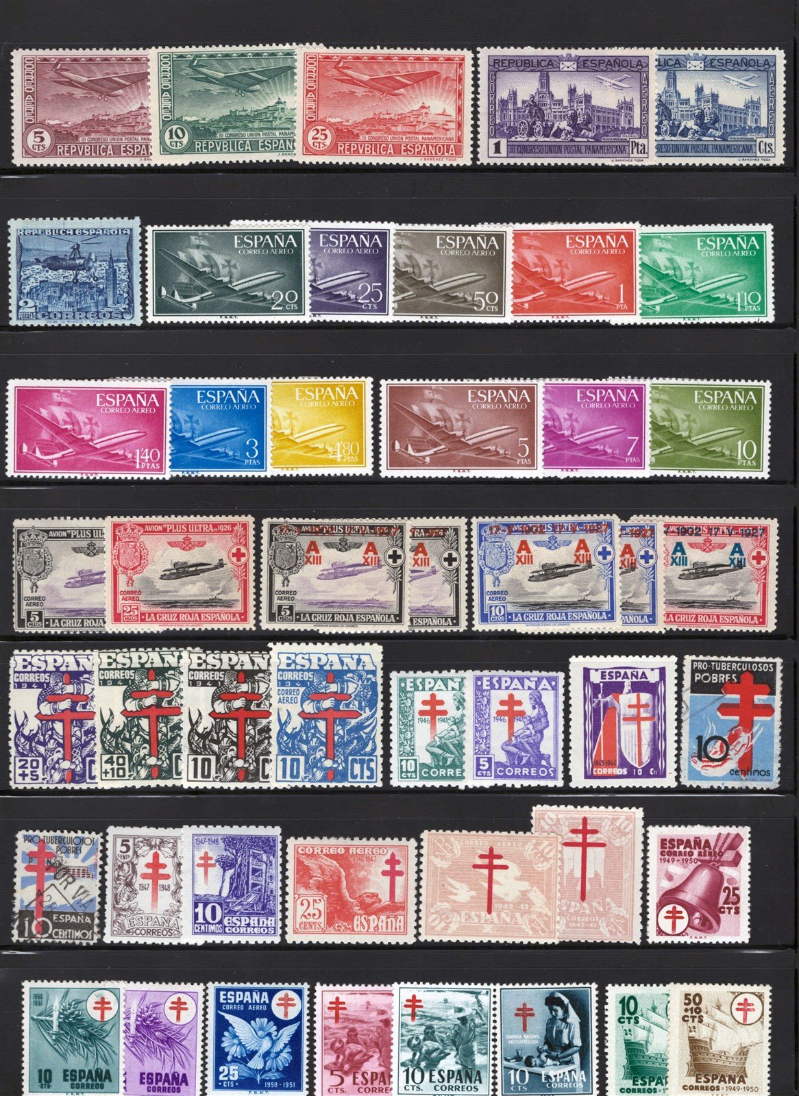 Spain Powerful Mint Stamp Collection of Hundreds ZAYIX 0725L1265