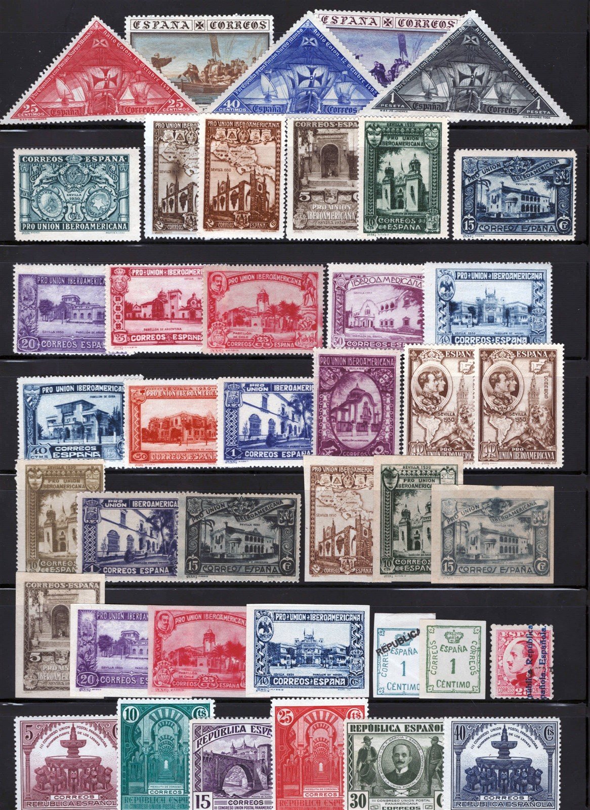 Spain Powerful Mint Stamp Collection of Hundreds ZAYIX 0725L1265