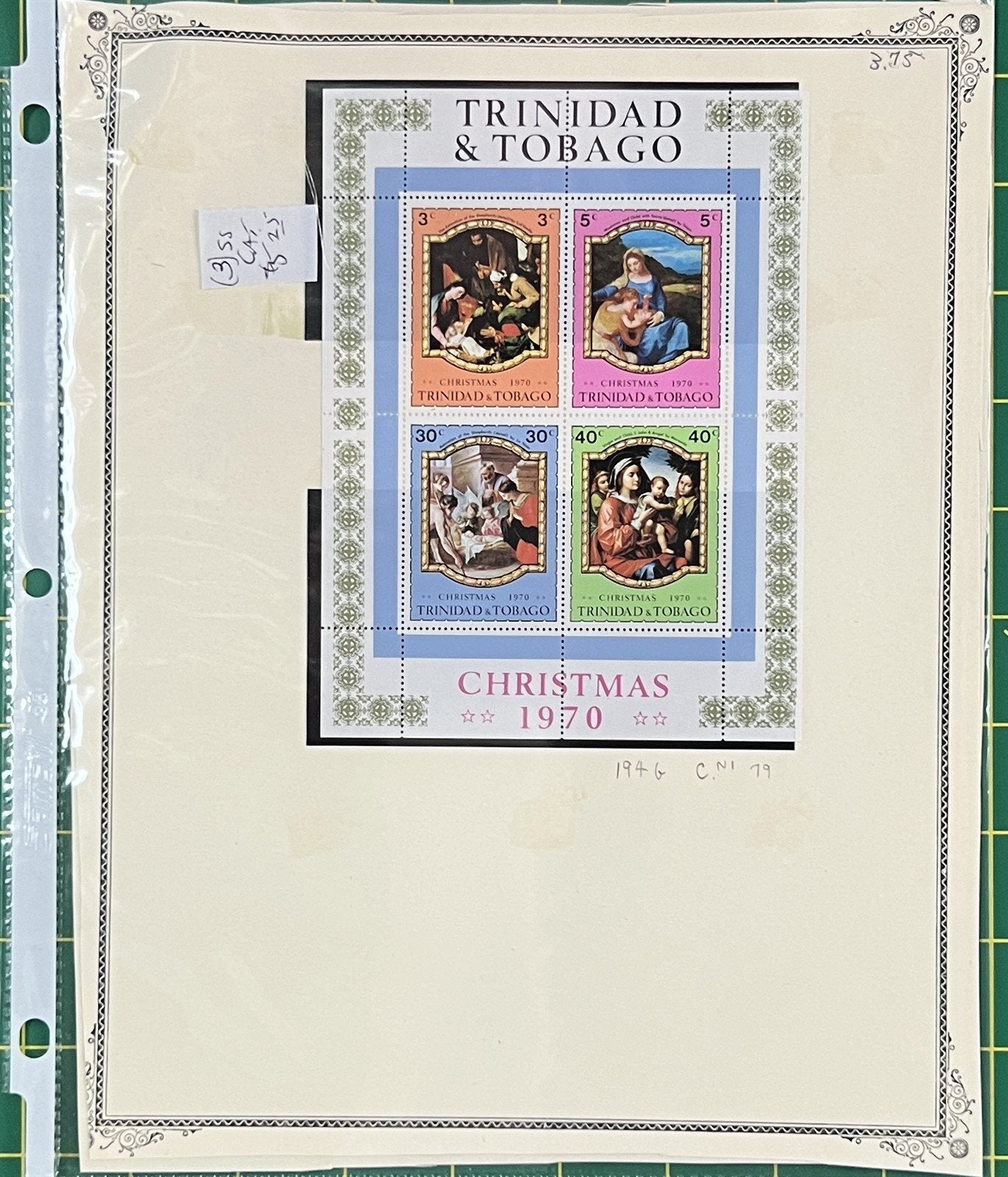 Valuable World Souvenir and Mini-Sheet Collection, 12 pages ZAYIX 0725KATZ1270