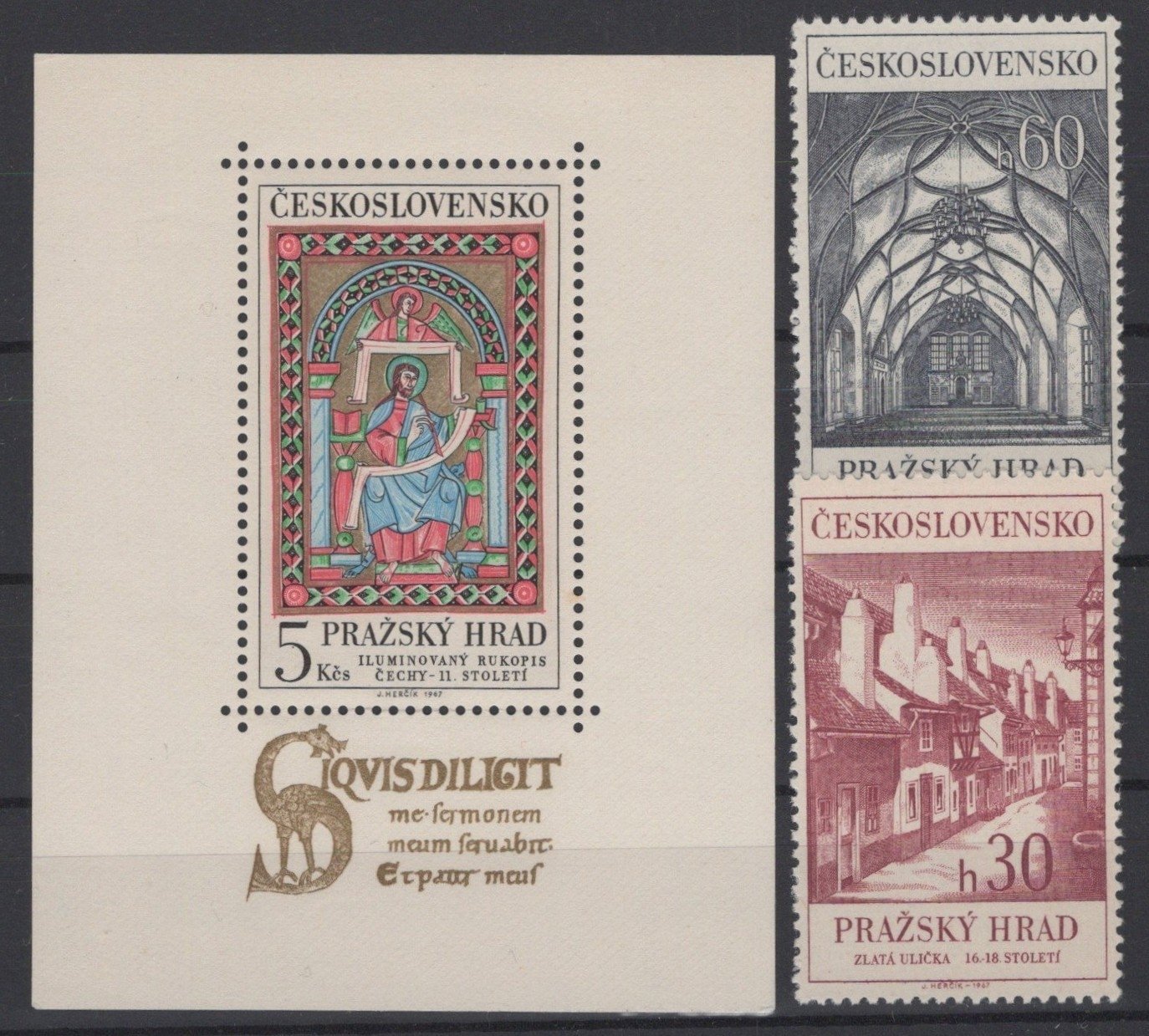Czechoslovakia 1471-1473 MNH Architecture Castles ZAYIX STAMPS 0425S0185