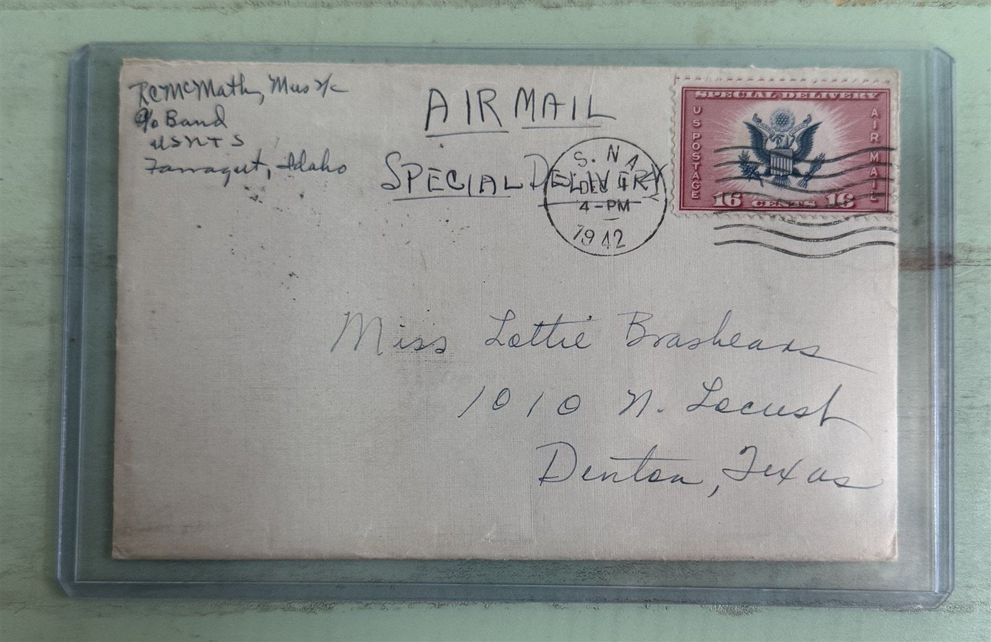 US Special Delivery Cover Collection including E1, E6a ZAYIX STAMPS 0825L1545