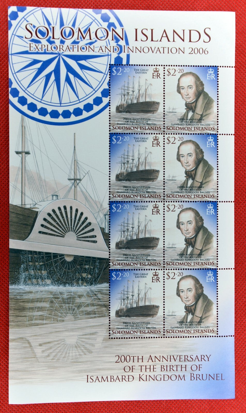 Solomon Islands 1044-1047 MNH Exploration Science minisheets ZAYIX 071922SL03