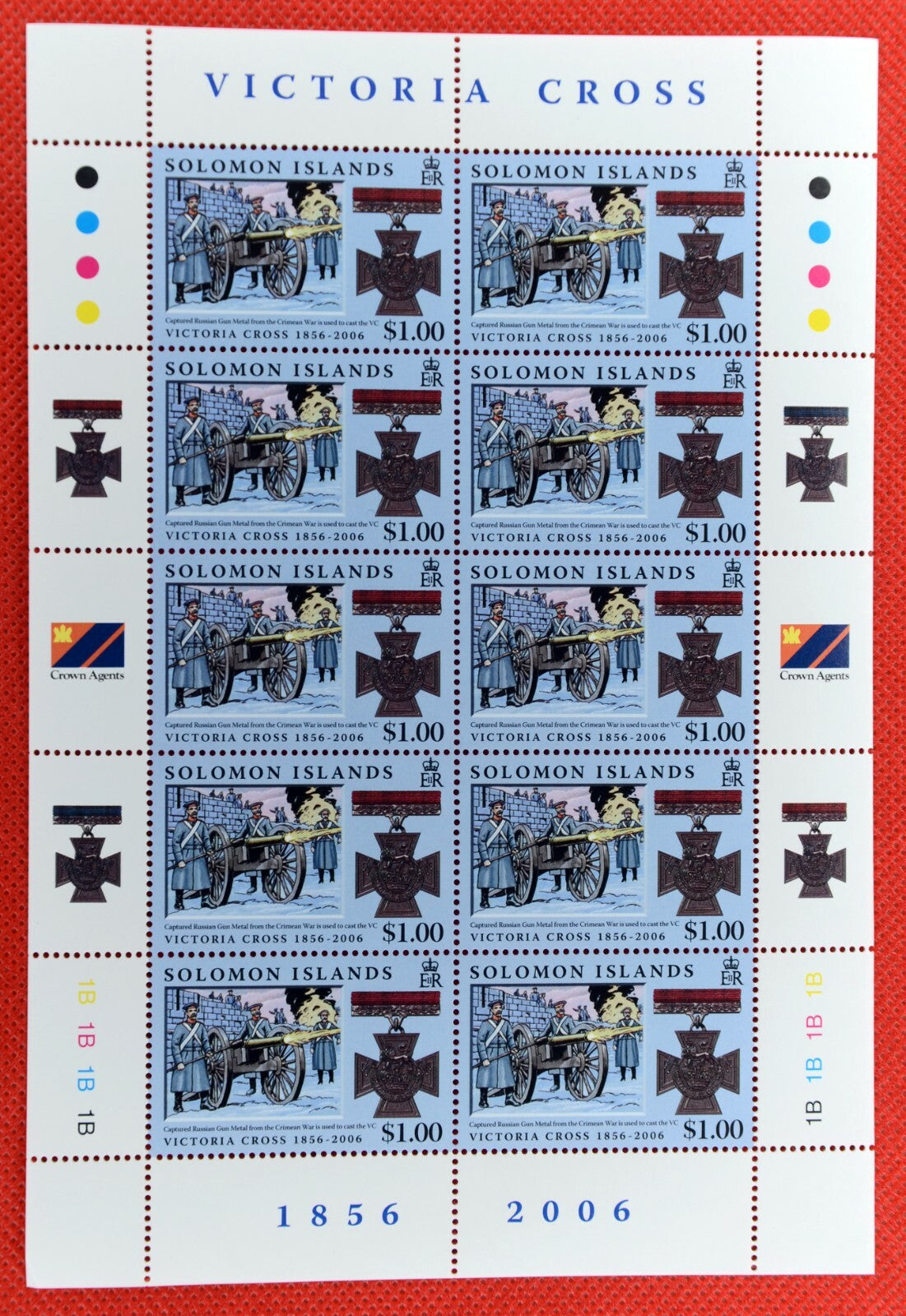 2006 Solomon Islands 1056-1061 MNH Victoria Cross mini-sheets ZAYIX 071922SM01