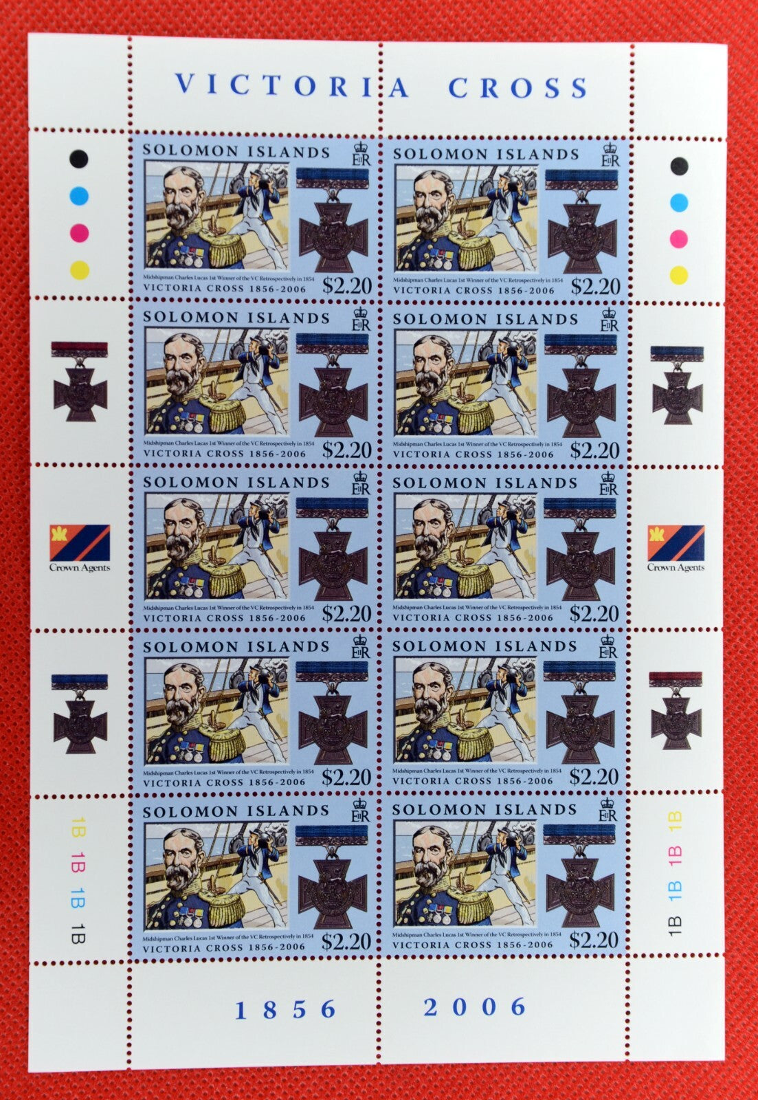 2006 Solomon Islands 1056-1061 MNH Victoria Cross mini-sheets ZAYIX 071922SM01