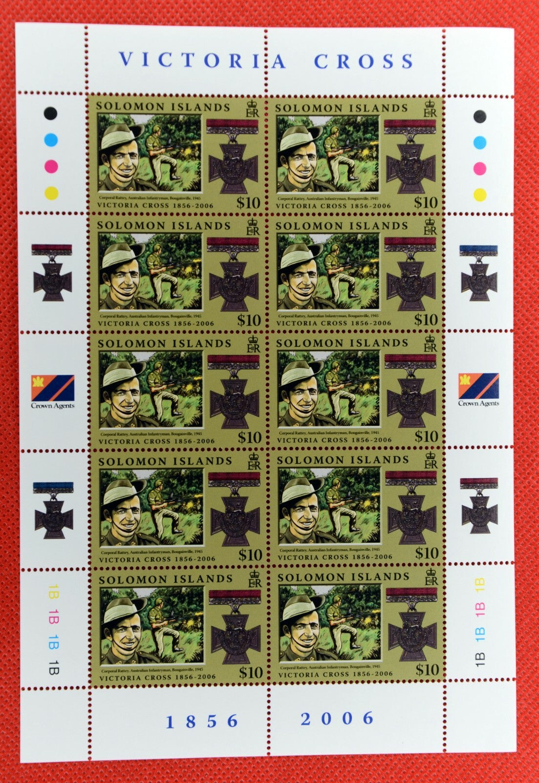 2006 Solomon Islands 1056-1061 MNH Victoria Cross mini-sheets ZAYIX 071922SM01