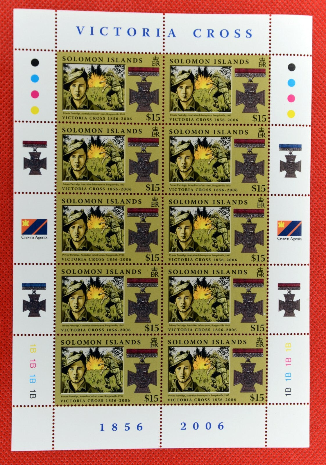 2006 Solomon Islands 1056-1061 MNH Victoria Cross mini-sheets ZAYIX 071922SM01