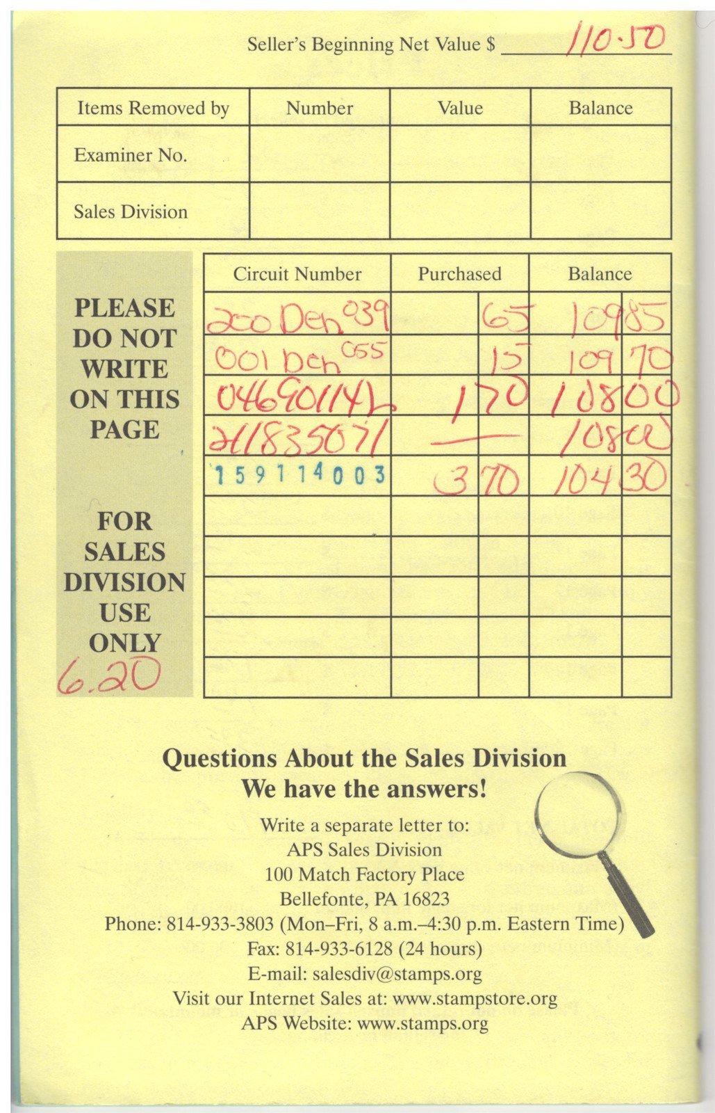 Denmark Mint & Used in Retired APS Circuit Book, est. $200+ CV ZAYIX 0825L1795