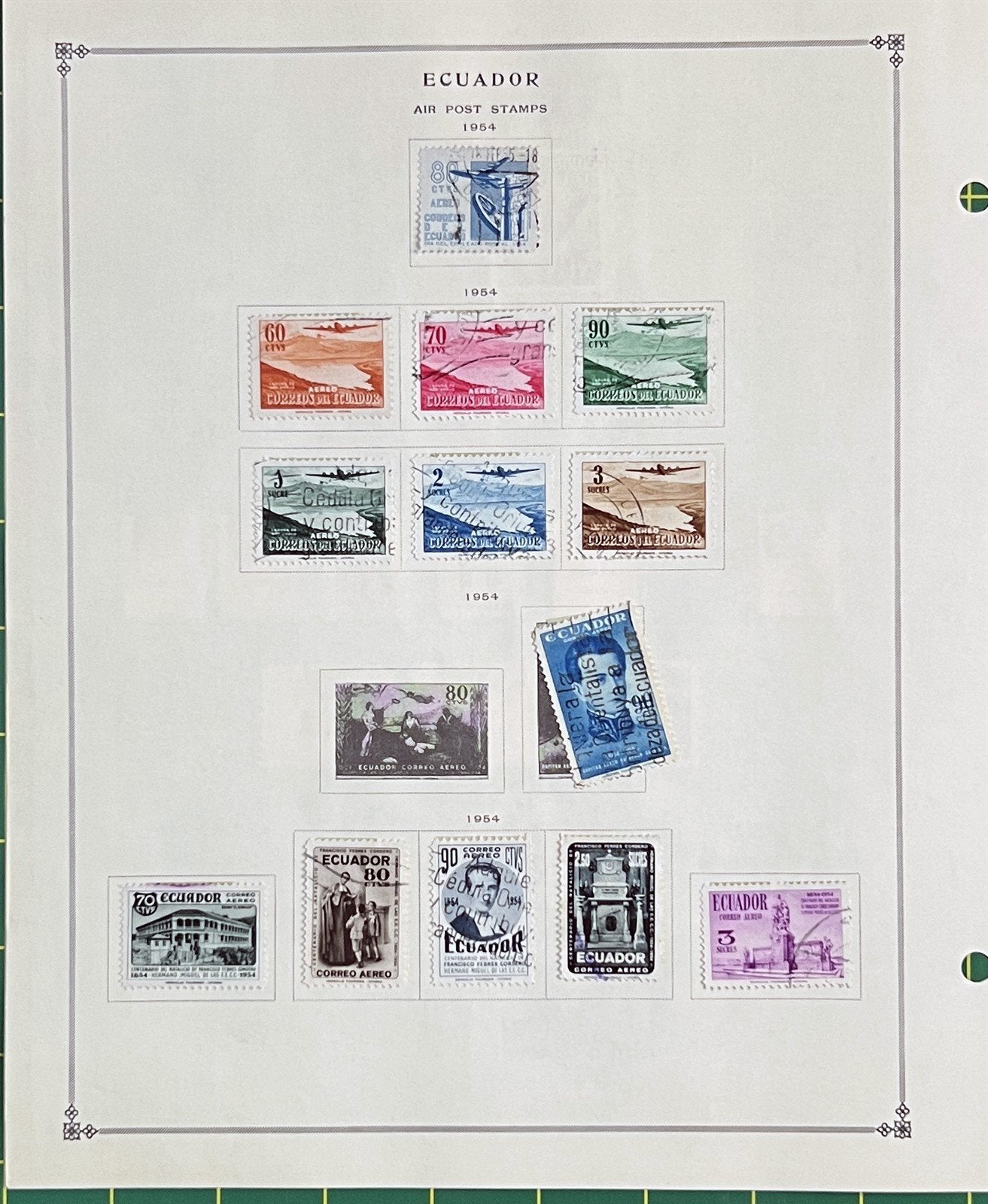 Ecuador Comprehensive Collection of 100s Mint & Used 1865-1978 ZAYIX 0825L1824