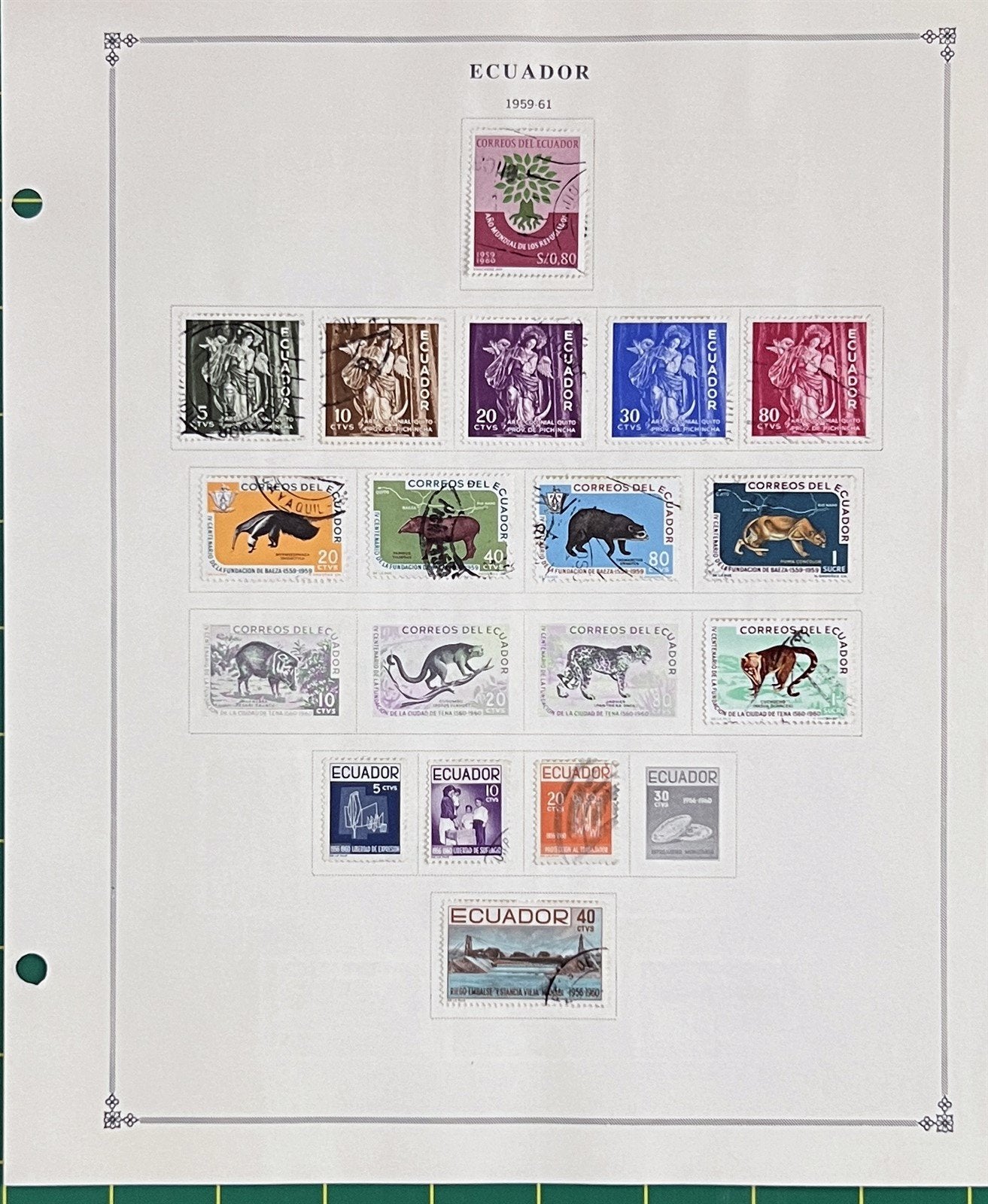 Ecuador Comprehensive Collection of 100s Mint & Used 1865-1978 ZAYIX 0825L1824