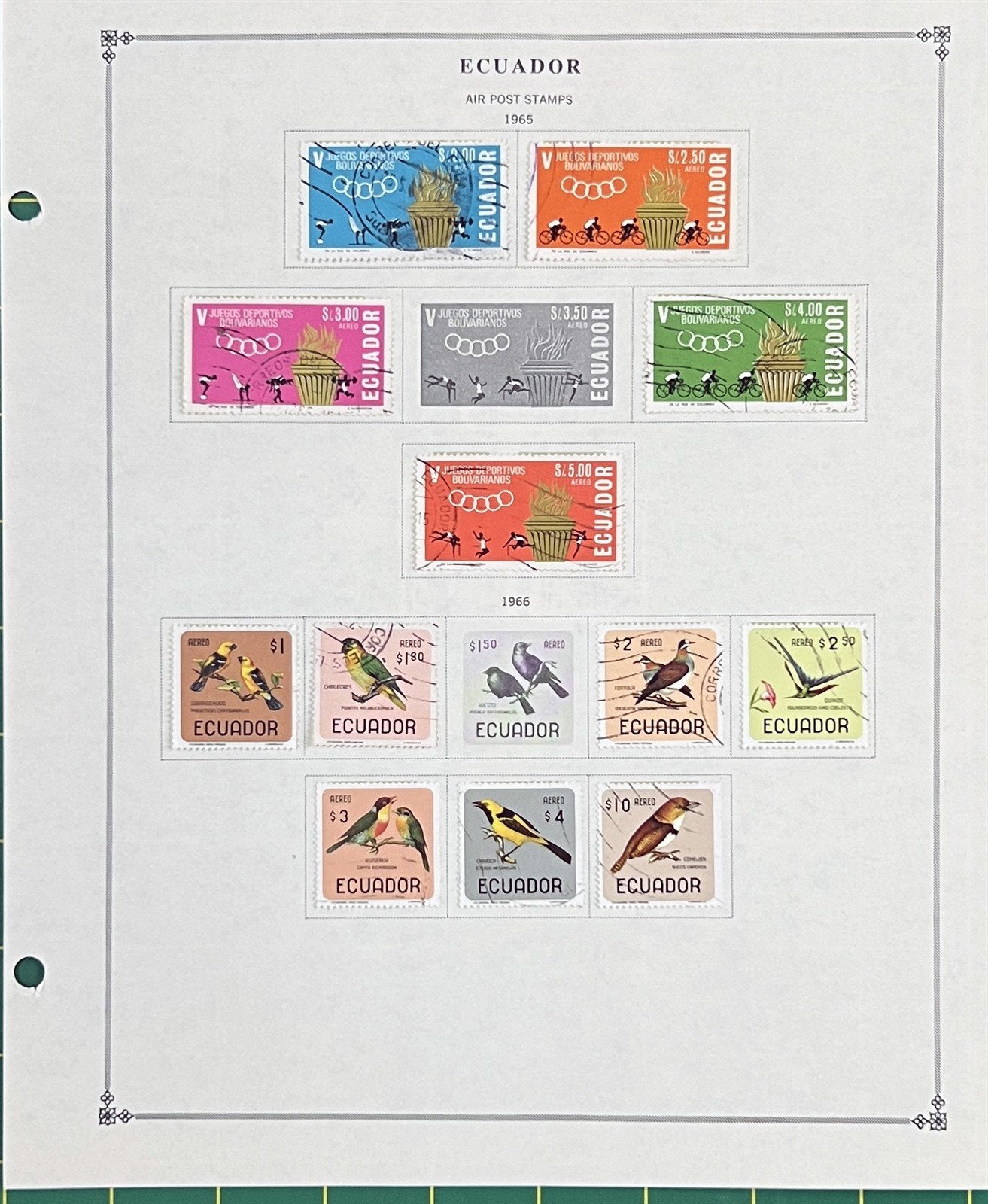 Ecuador Comprehensive Collection of 100s Mint & Used 1865-1978 ZAYIX 0825L1824