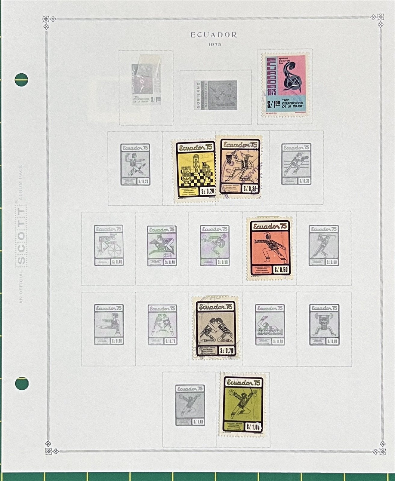 Ecuador Comprehensive Collection of 100s Mint & Used 1865-1978 ZAYIX 0825L1824
