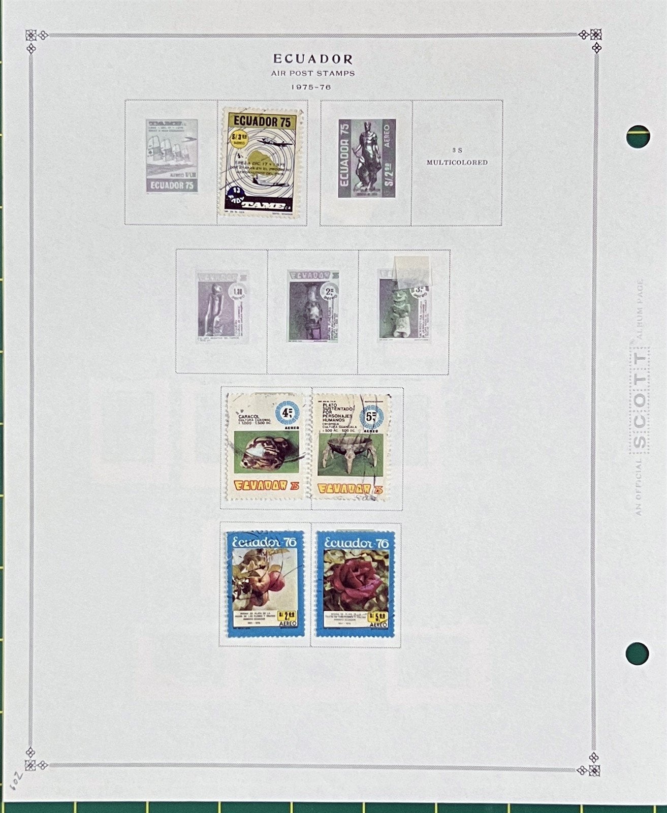 Ecuador Comprehensive Collection of 100s Mint & Used 1865-1978 ZAYIX 0825L1824