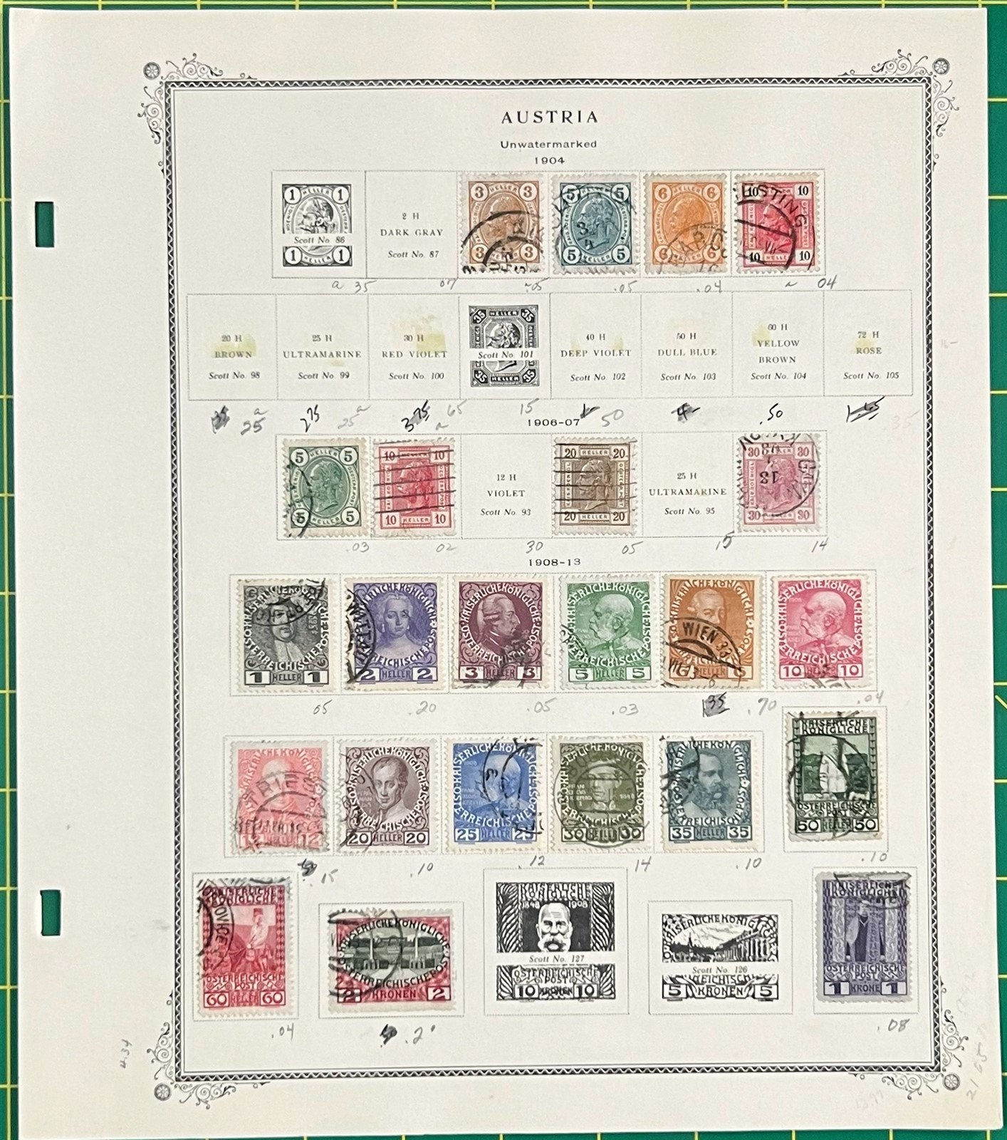 Austria Stamp Collection on Scott Specialty Pages ZAYIX 0825BB3719