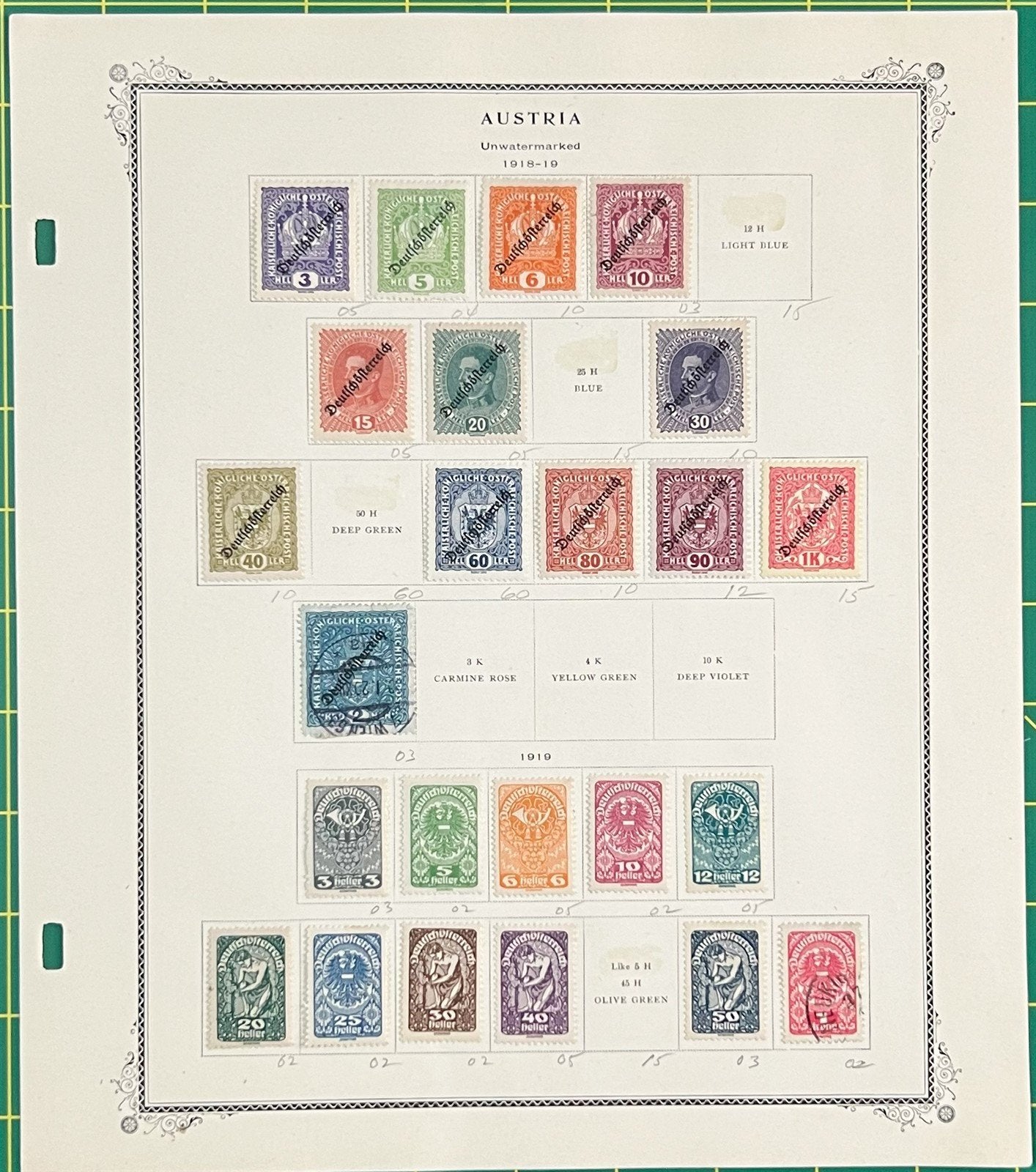 Austria Stamp Collection on Scott Specialty Pages ZAYIX 0825BB3719