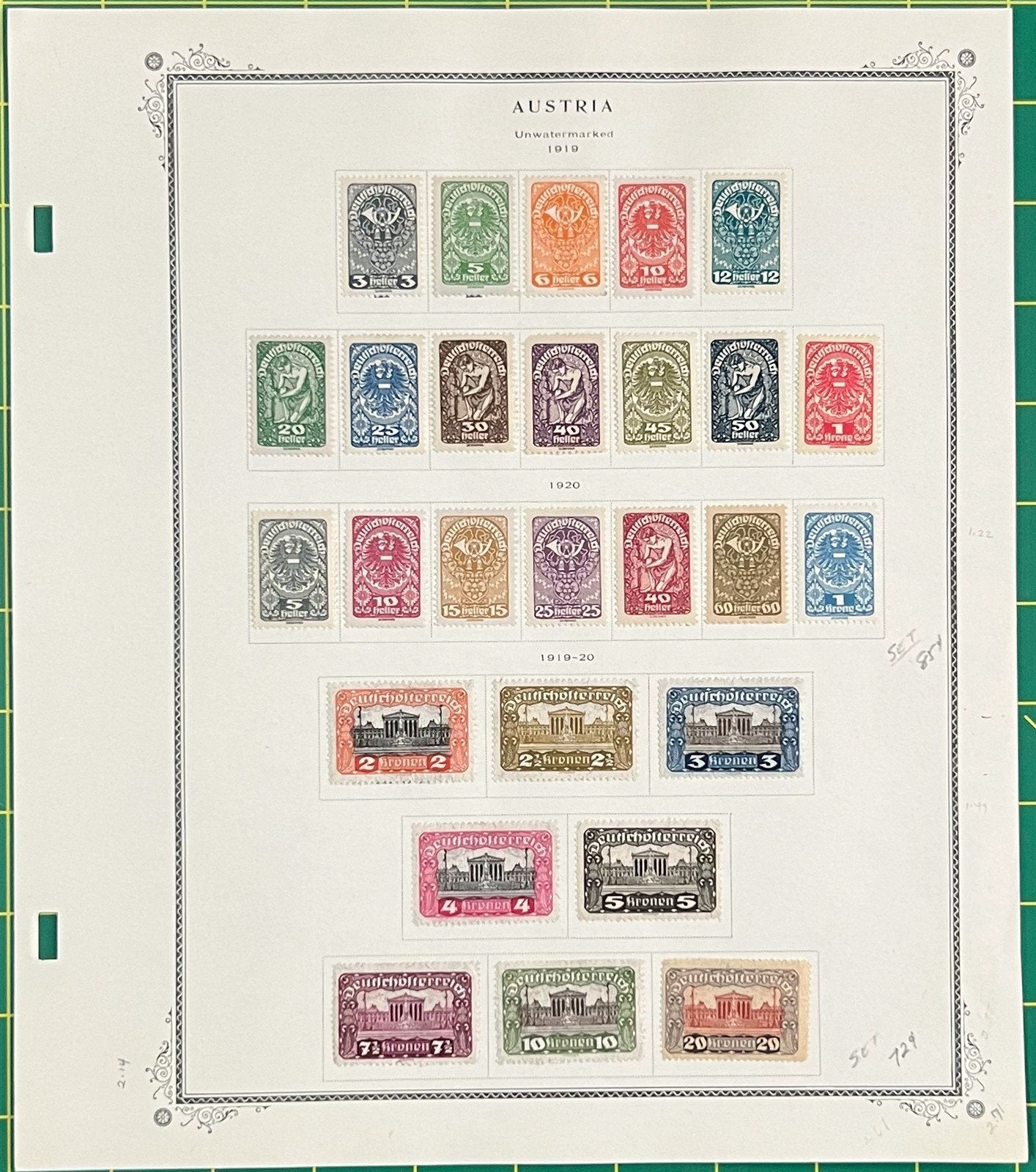 Austria Stamp Collection on Scott Specialty Pages ZAYIX 0825BB3719