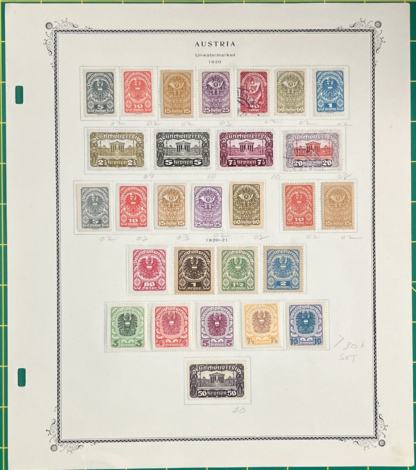 Austria Stamp Collection on Scott Specialty Pages ZAYIX 0825BB3719