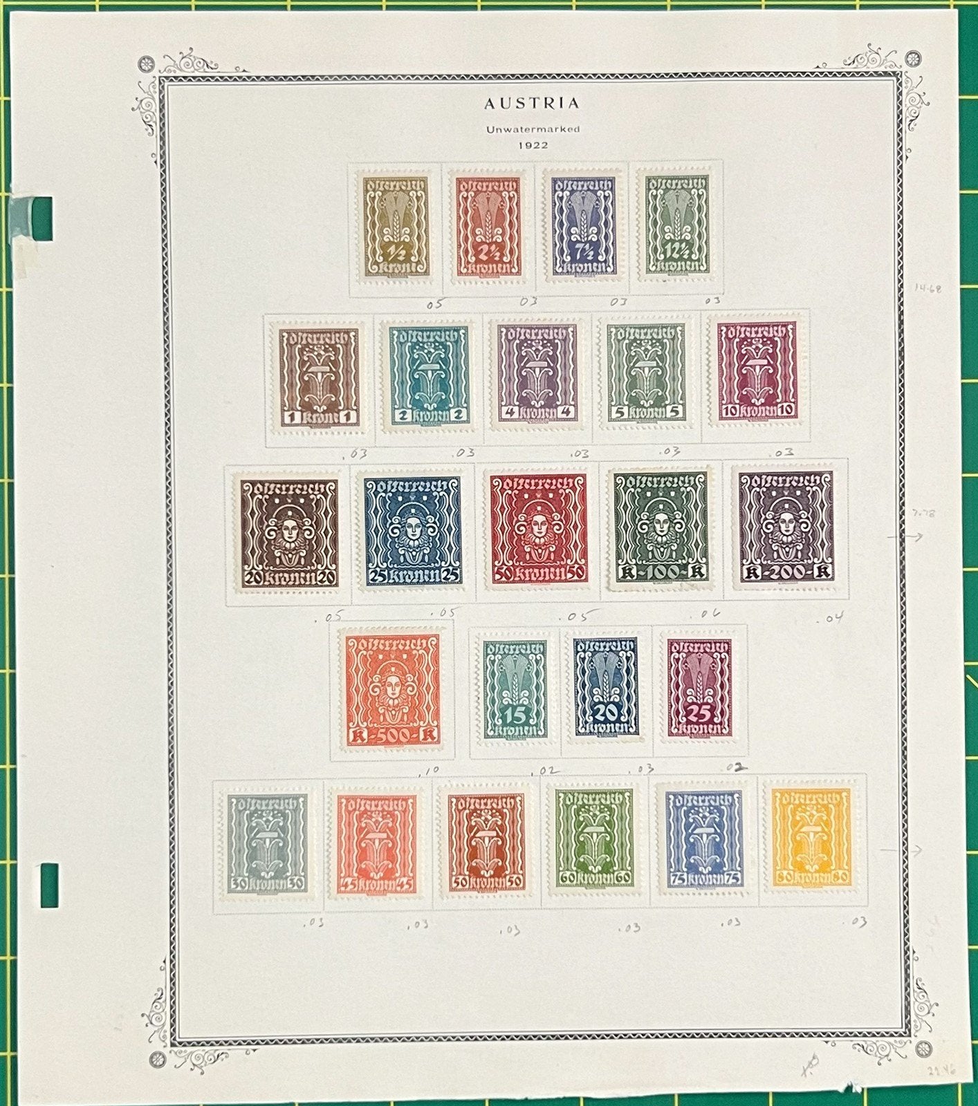 Austria Stamp Collection on Scott Specialty Pages ZAYIX 0825BB3719
