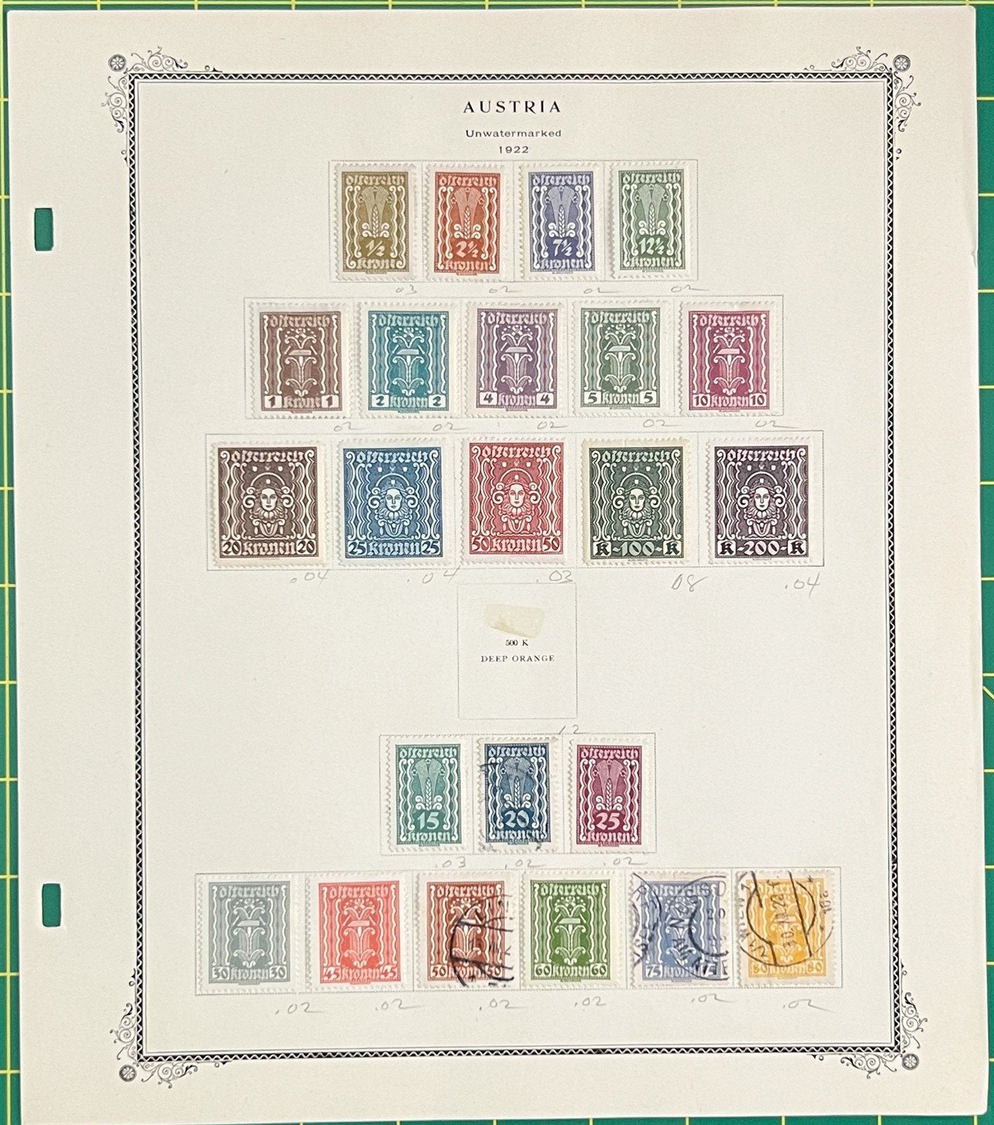 Austria Stamp Collection on Scott Specialty Pages ZAYIX 0825BB3719