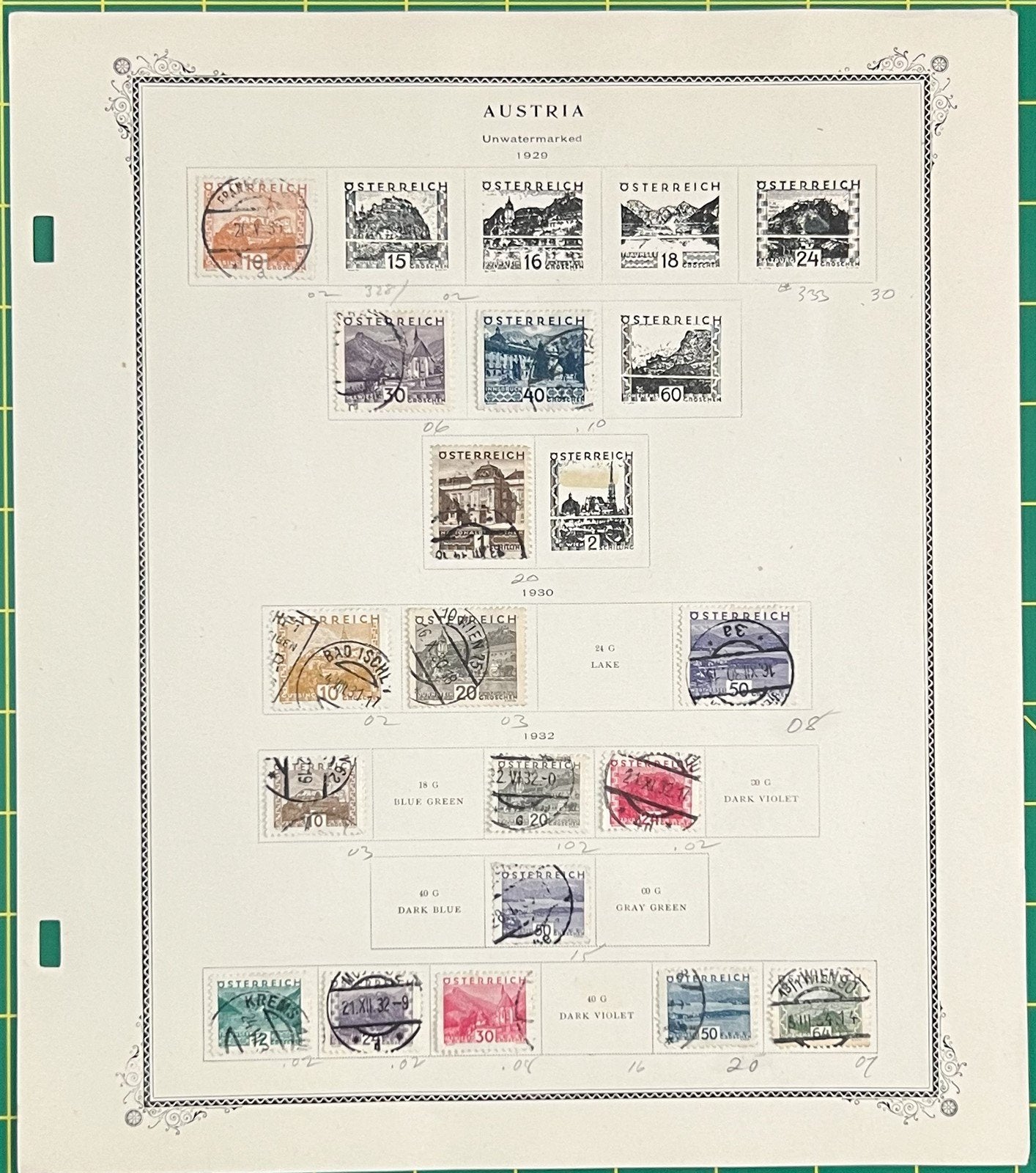 Austria Stamp Collection on Scott Specialty Pages ZAYIX 0825BB3719