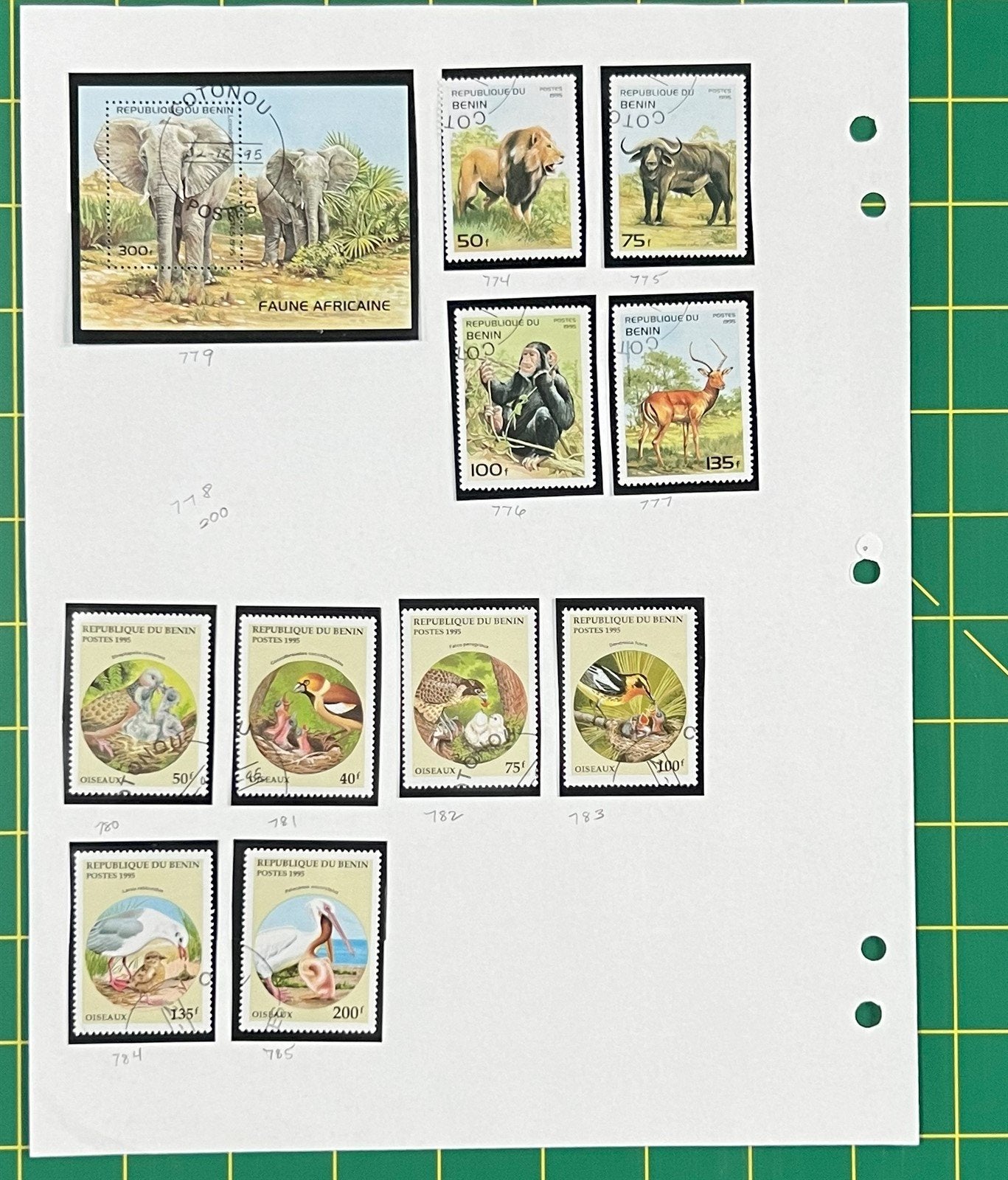 Benin, Africa Stamp Collection of Topical Sets & Singles ZAYIX 0825BB3729