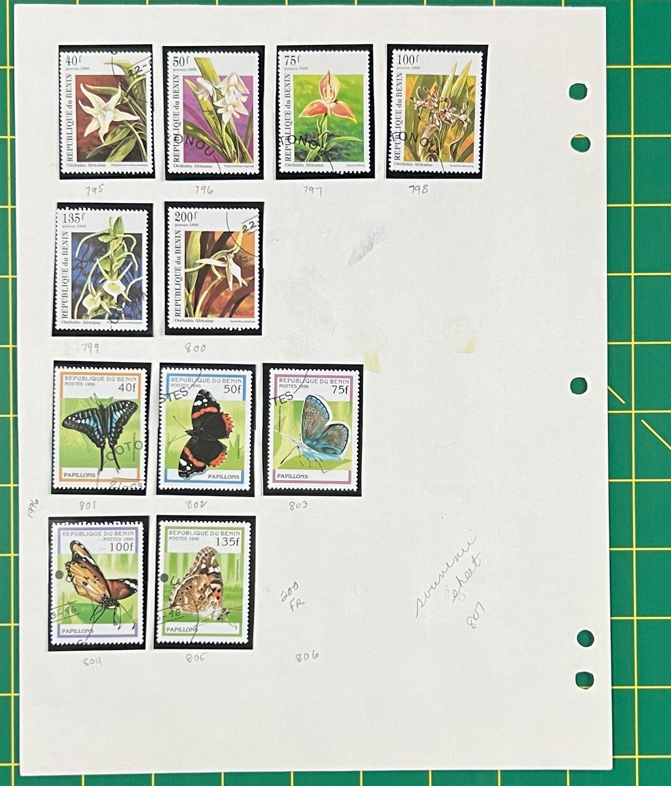 Benin, Africa Stamp Collection of Topical Sets & Singles ZAYIX 0825BB3729