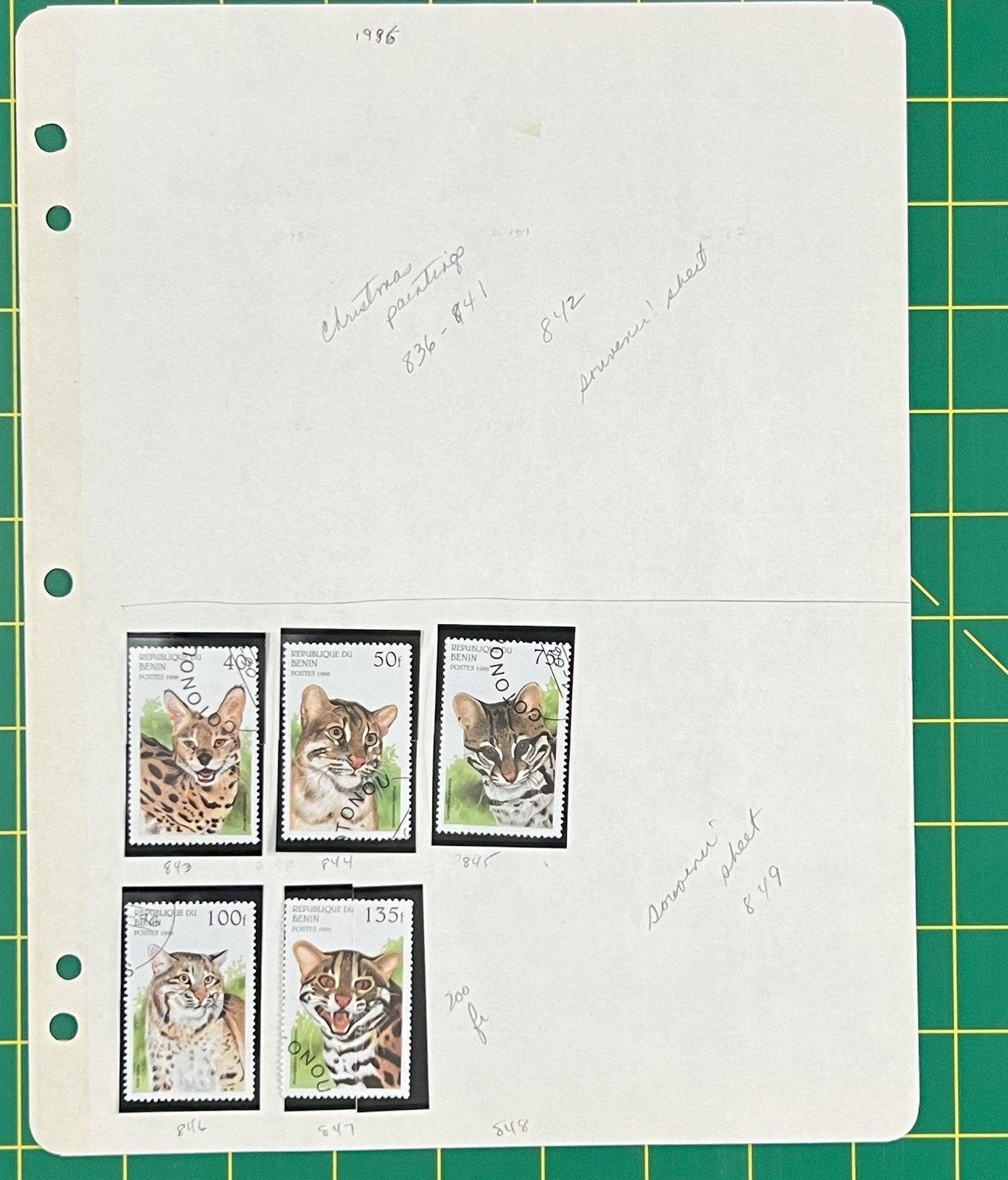 Benin, Africa Stamp Collection of Topical Sets & Singles ZAYIX 0825BB3729