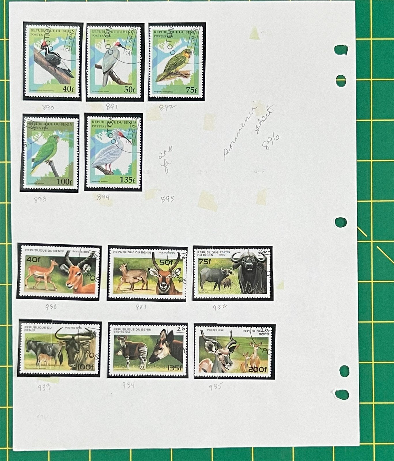 Benin, Africa Stamp Collection of Topical Sets & Singles ZAYIX 0825BB3729
