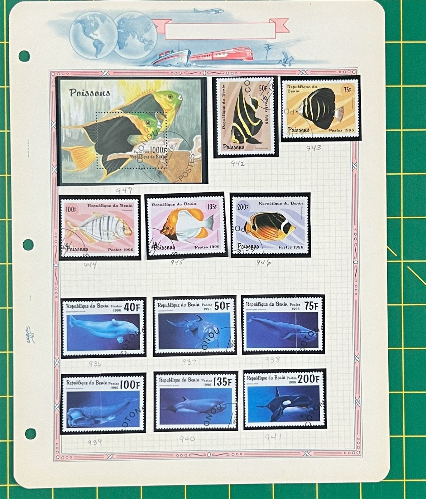 Benin, Africa Stamp Collection of Topical Sets & Singles ZAYIX 0825BB3729