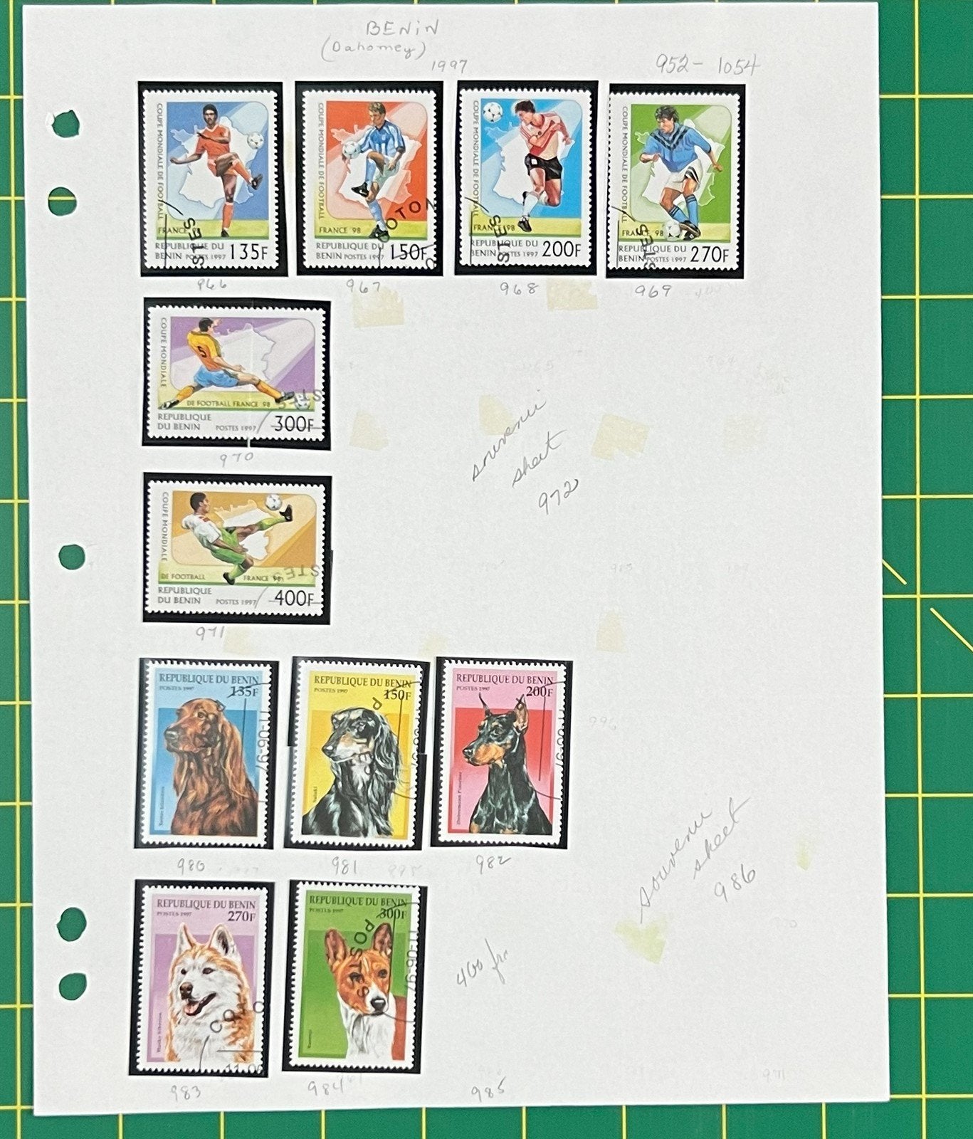 Benin, Africa Stamp Collection of Topical Sets & Singles ZAYIX 0825BB3729