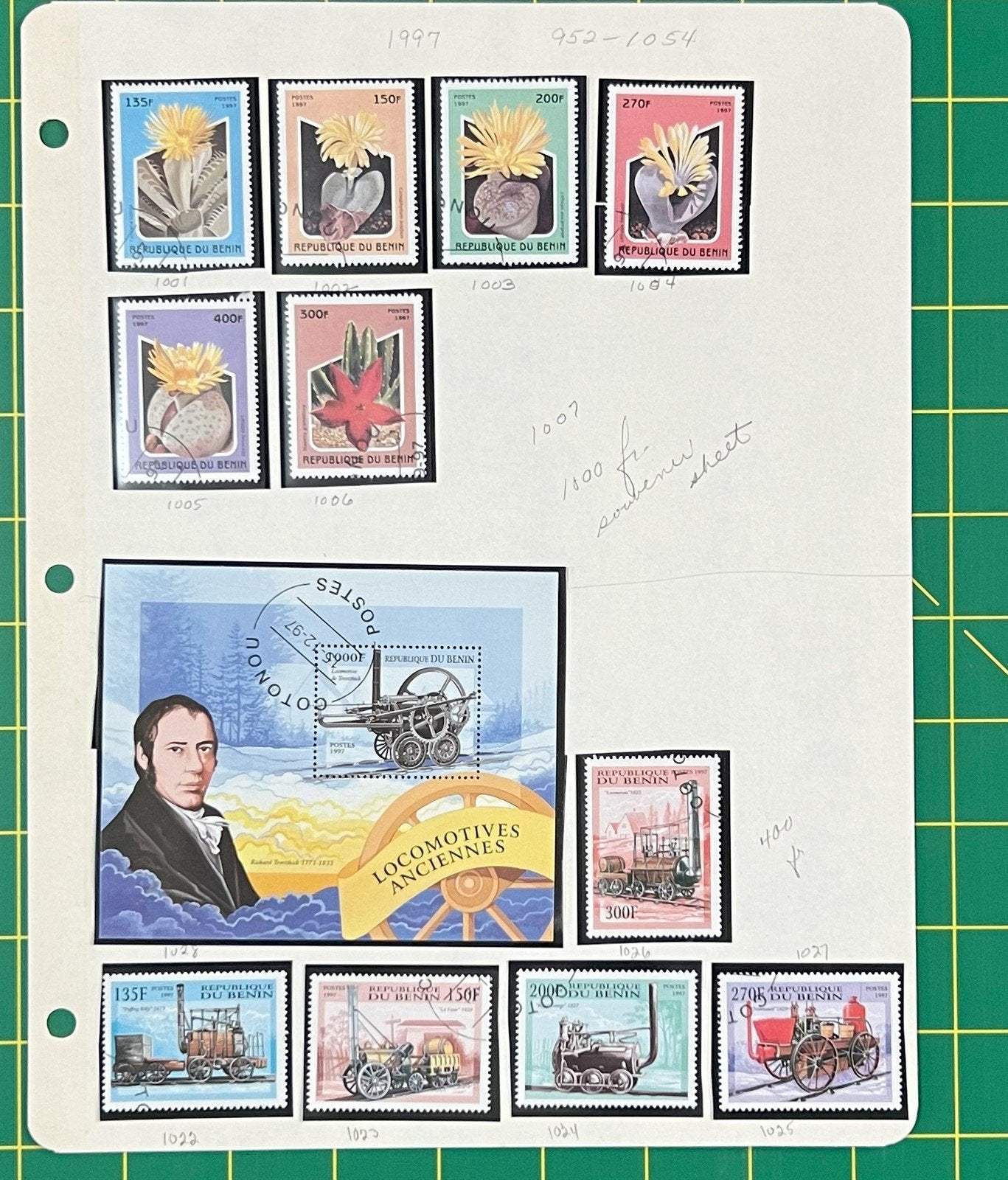 Benin, Africa Stamp Collection of Topical Sets & Singles ZAYIX 0825BB3729