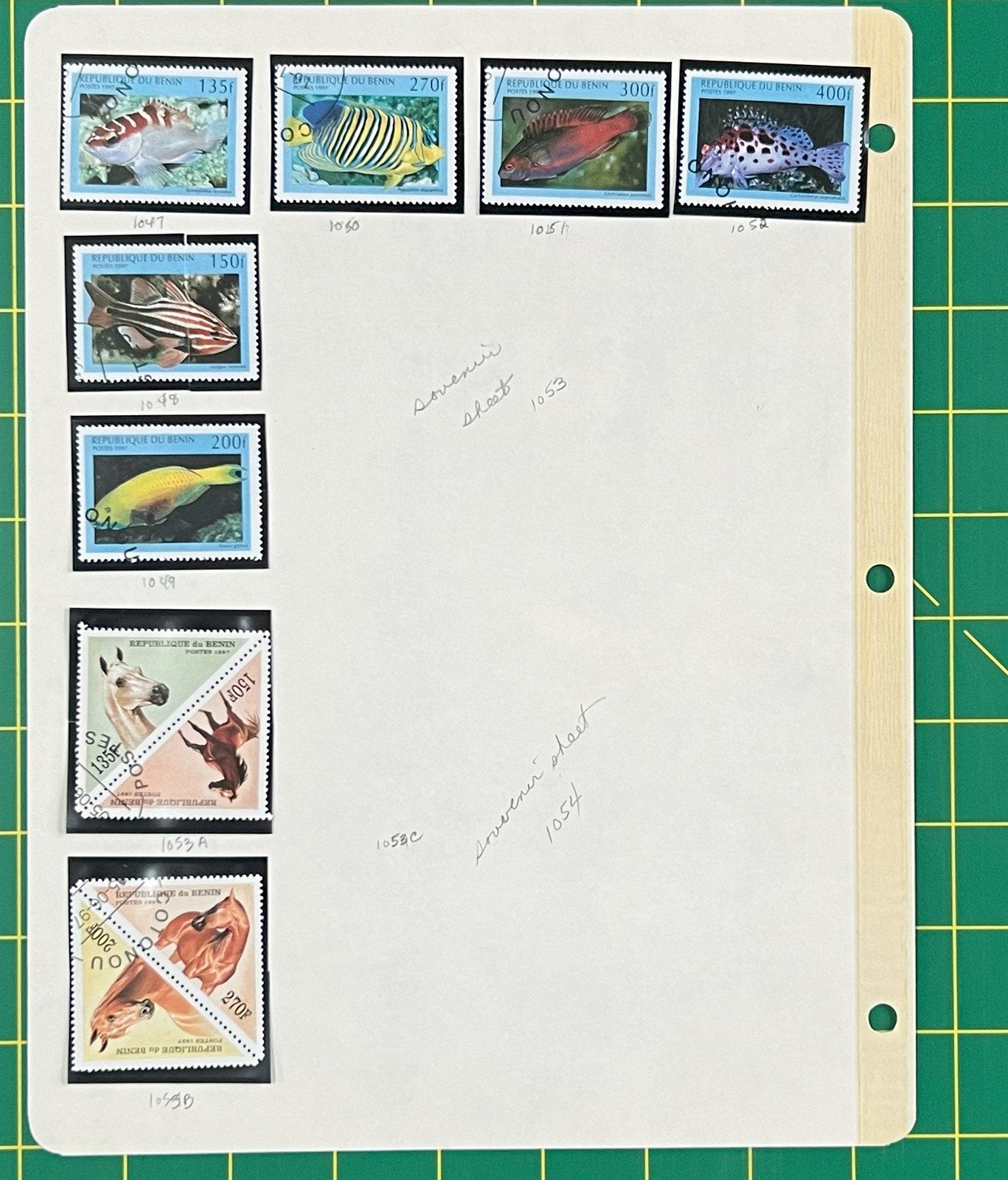Benin, Africa Stamp Collection of Topical Sets & Singles ZAYIX 0825BB3729