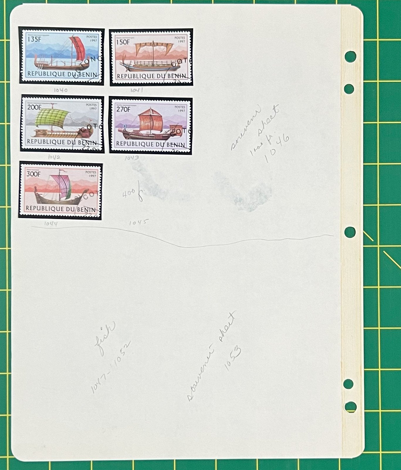 Benin, Africa Stamp Collection of Topical Sets & Singles ZAYIX 0825BB3729