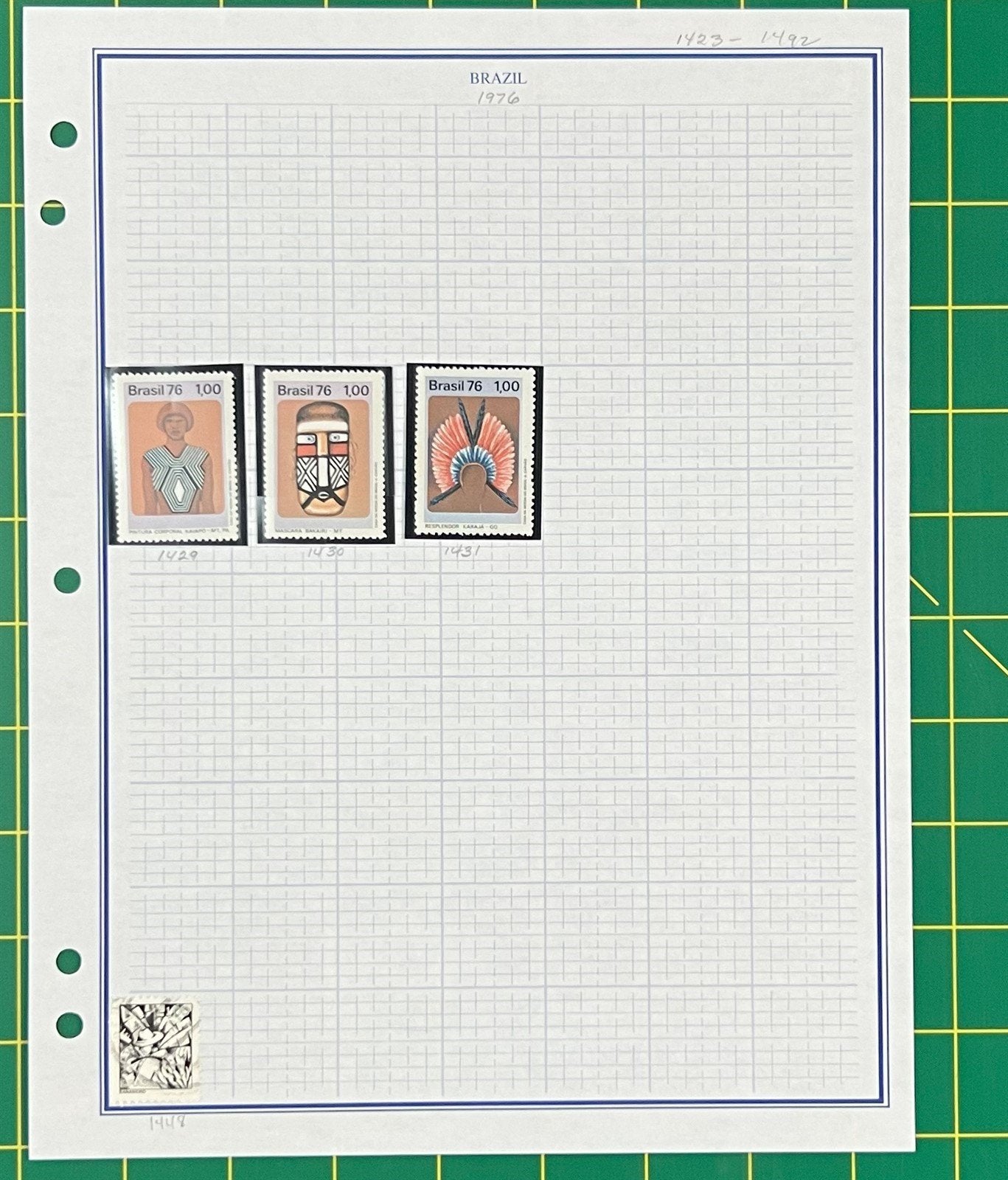 Brazil Mint & Used Stamp Collectionon Album Pages 1860s-1960s ZAYIX 0825BB3731