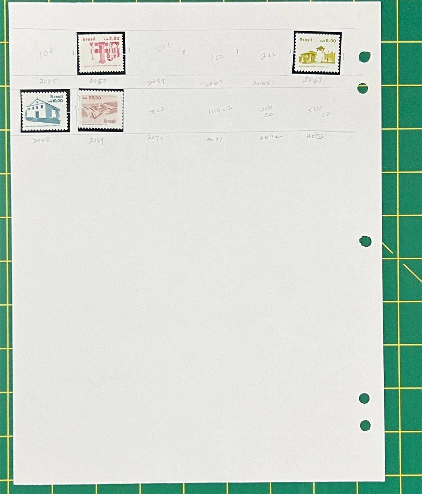 Brazil Mint & Used Stamp Collectionon Album Pages 1860s-1960s ZAYIX 0825BB3731