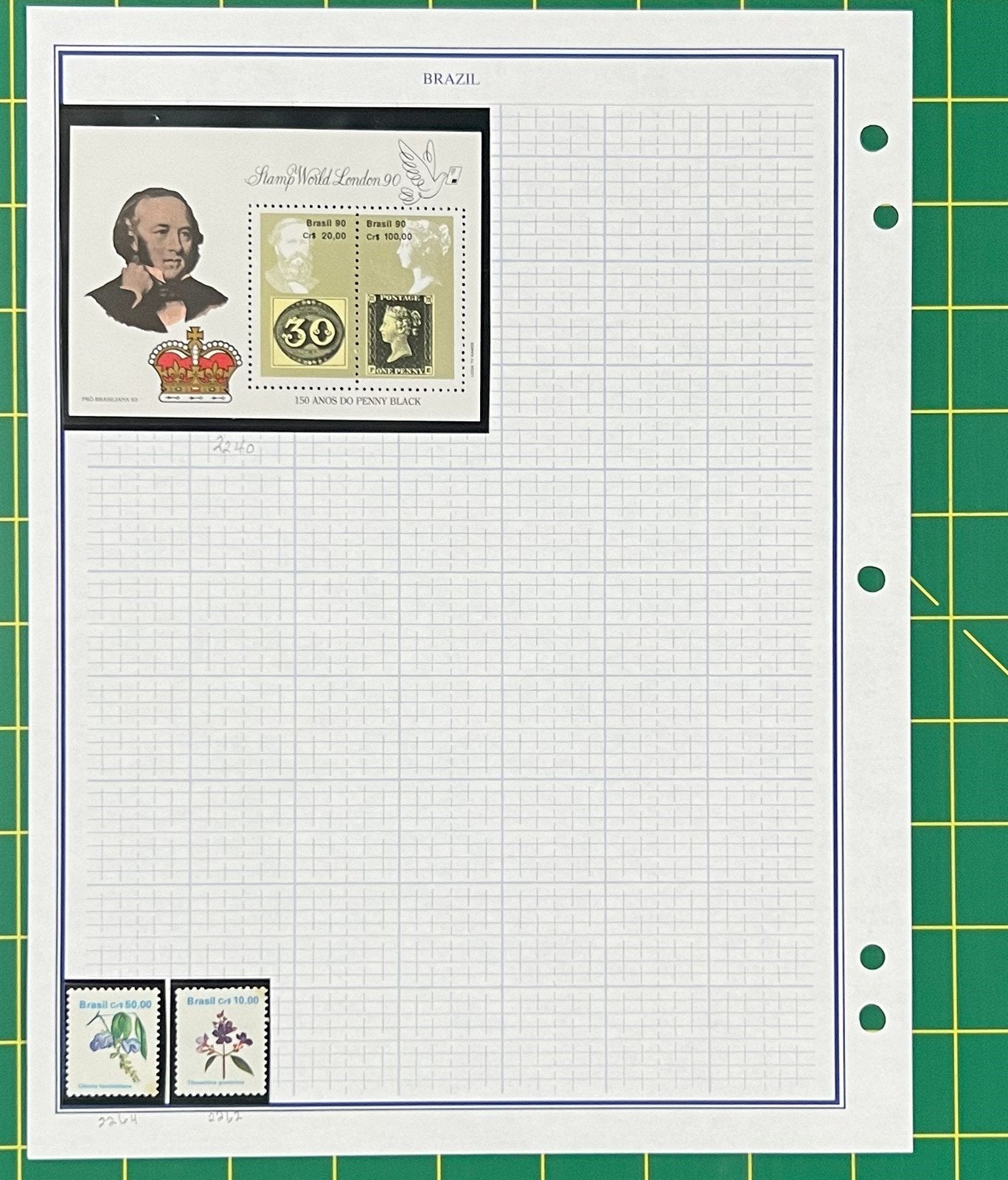 Brazil Mint & Used Stamp Collectionon Album Pages 1860s-1960s ZAYIX 0825BB3731
