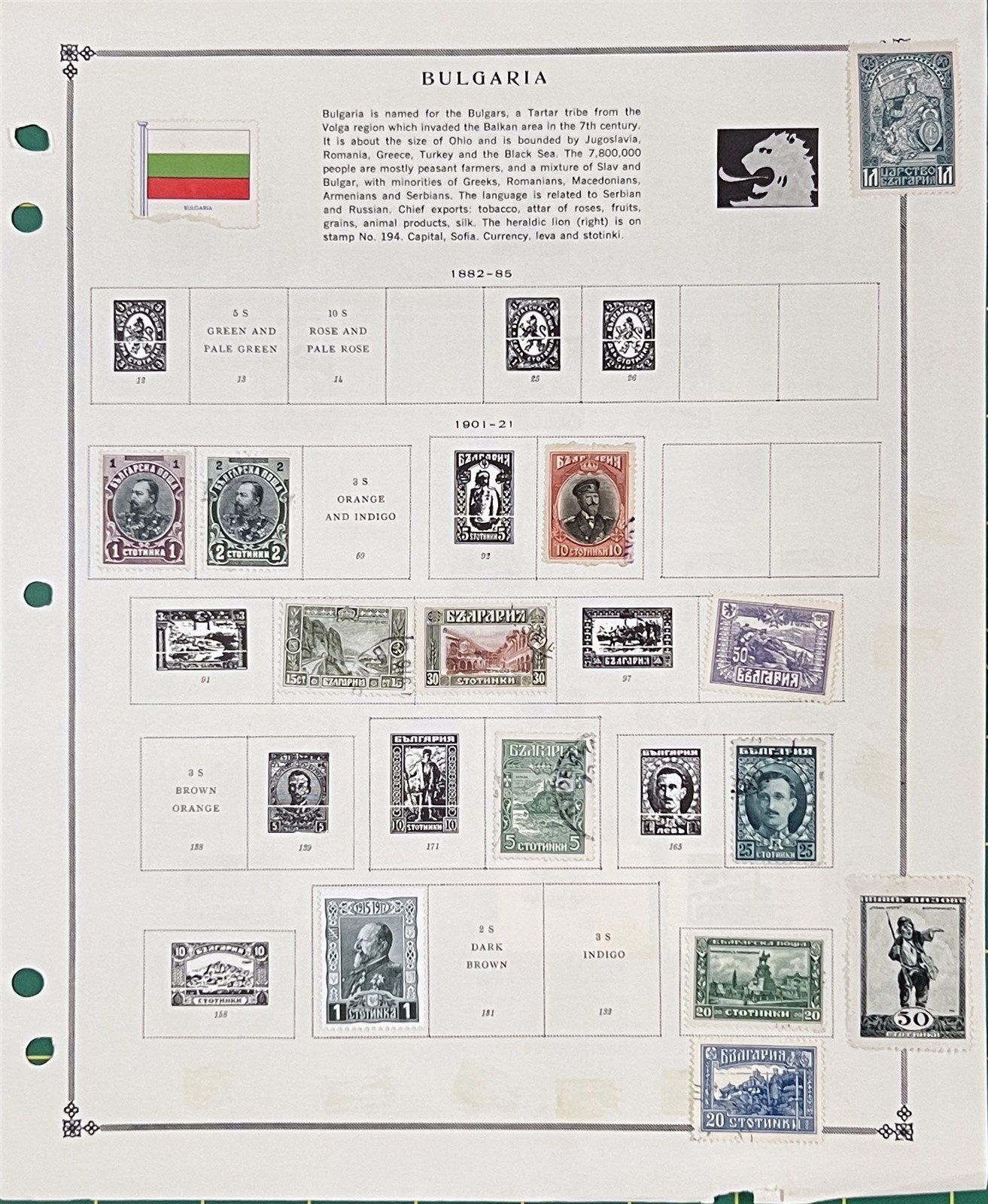 Bulgaria Mint & Used Stamp Collection on Album Pages $275 CV ZAYIX 0825BB3732