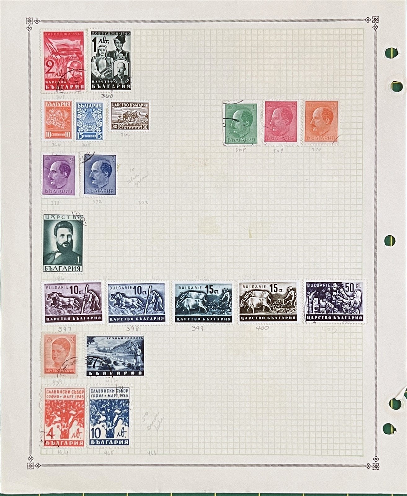 Bulgaria Mint & Used Stamp Collection on Album Pages $275 CV ZAYIX 0825BB3732