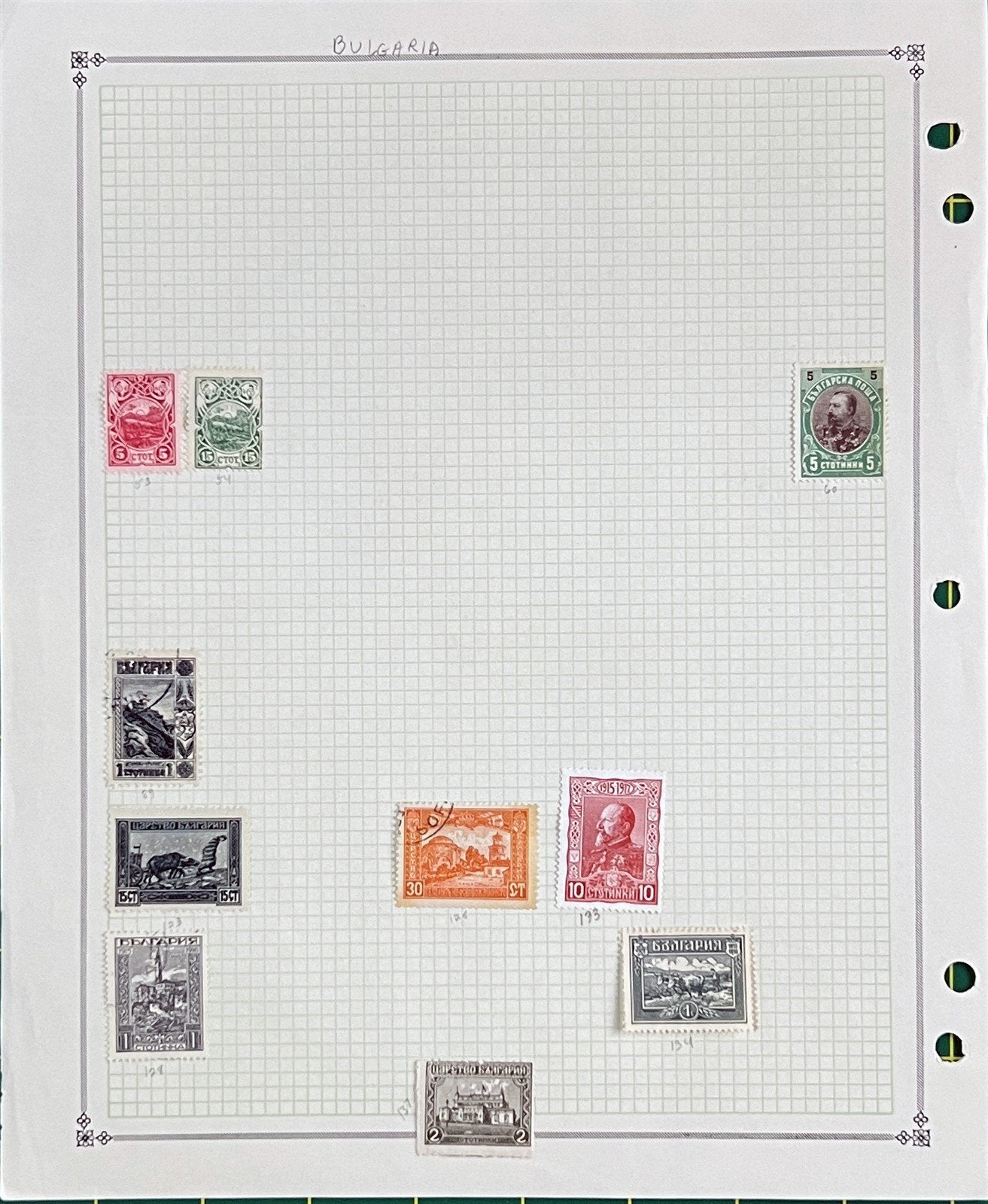 Bulgaria Mint & Used Stamp Collection on Album Pages $275 CV ZAYIX 0825BB3732