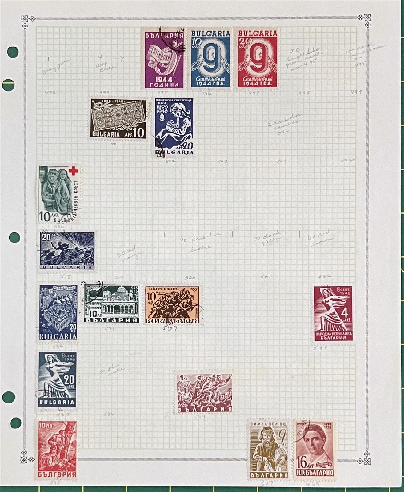 Bulgaria Mint & Used Stamp Collection on Album Pages $275 CV ZAYIX 0825BB3732