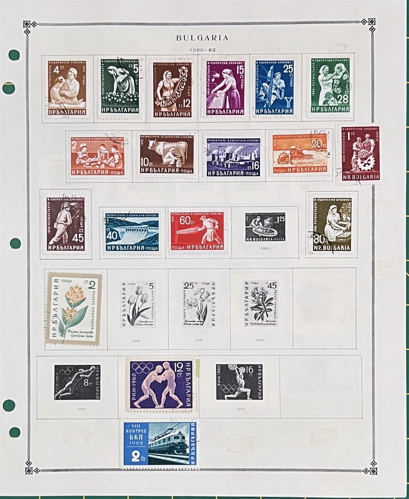 Bulgaria Mint & Used Stamp Collection on Album Pages $275 CV ZAYIX 0825BB3732
