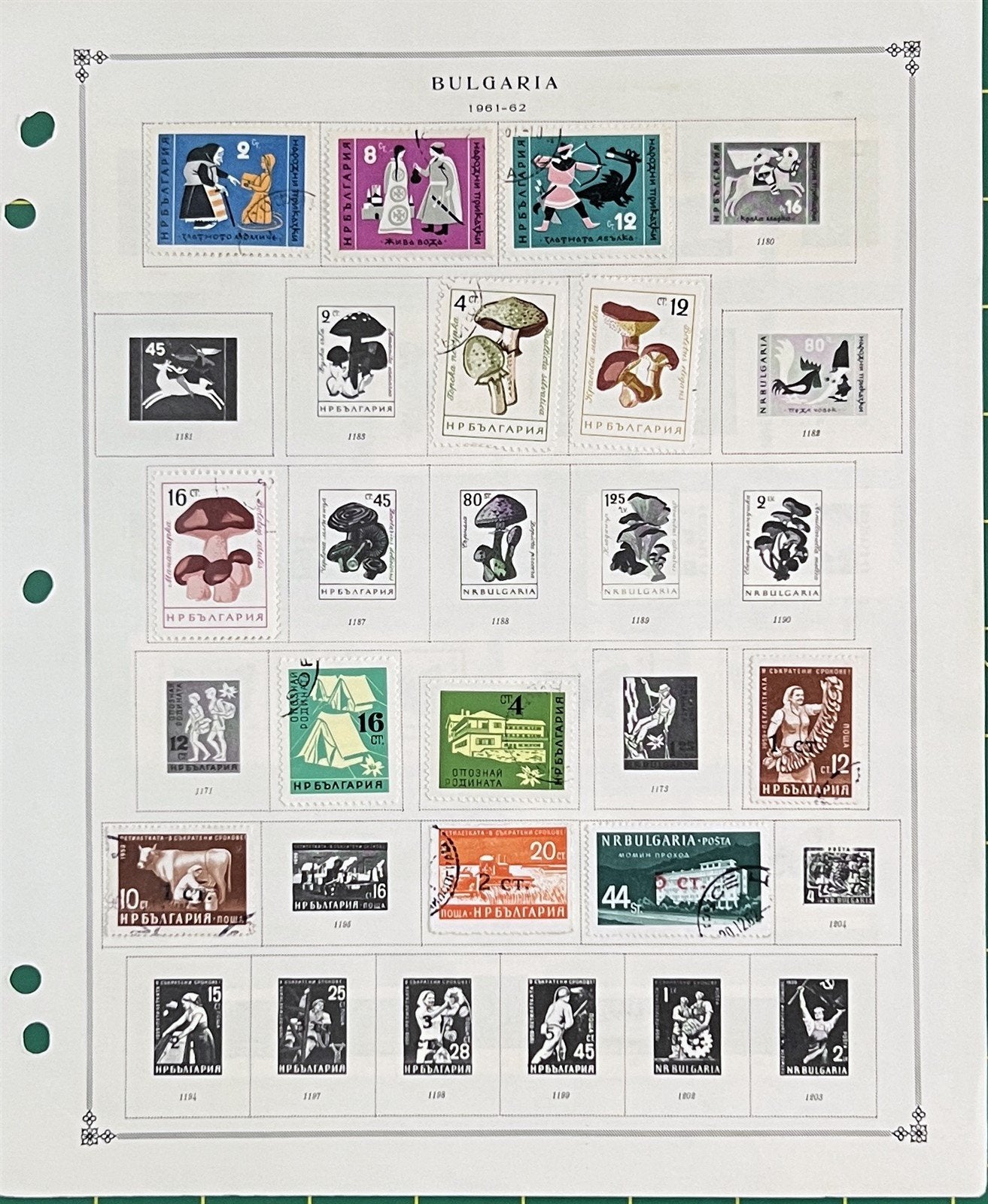 Bulgaria Mint & Used Stamp Collection on Album Pages $275 CV ZAYIX 0825BB3732