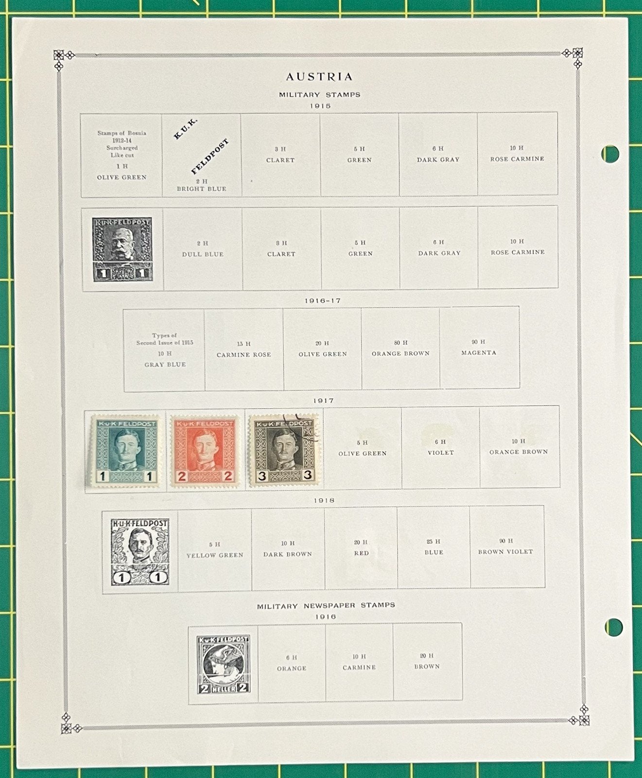 Austria Stamp Collection on Album Pages 130 stamps, $36 CV ZAYIX 0825BB3736