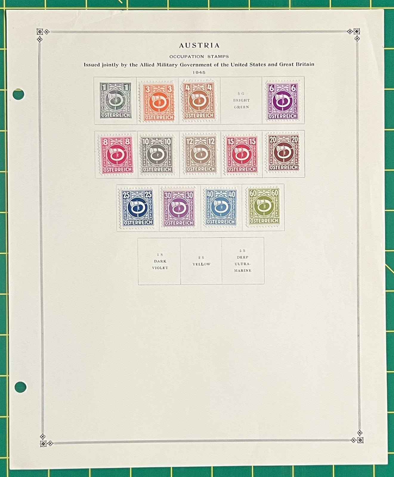 Austria Stamp Collection on Album Pages 130 stamps, $36 CV ZAYIX 0825BB3736