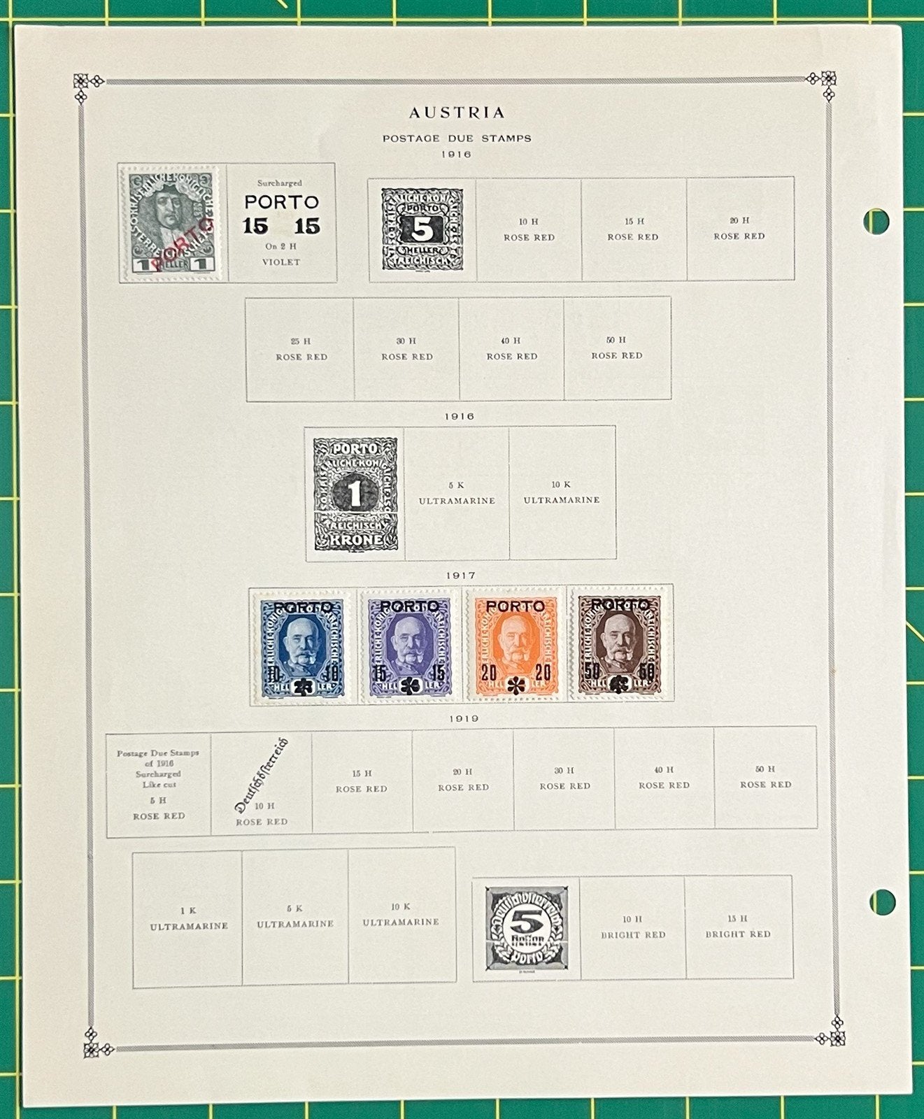 Austria Stamp Collection on Album Pages 130 stamps, $36 CV ZAYIX 0825BB3736
