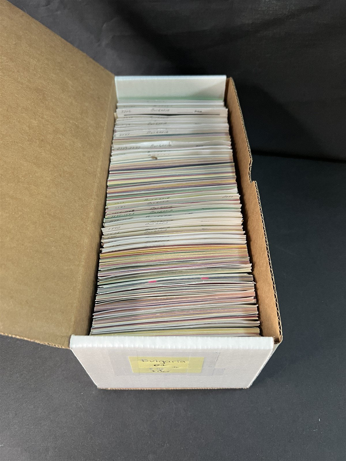 Bulgaria Collection on Dealer Cards, identified by Scott# ZAYIX 0825G3867