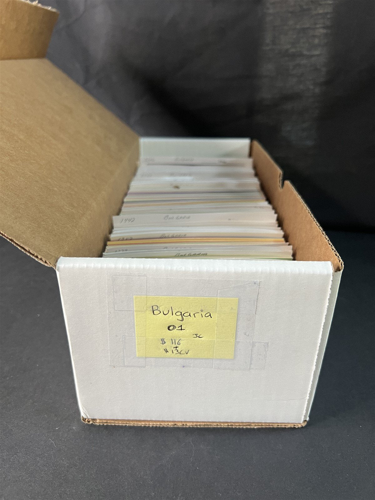 Bulgaria Collection on Dealer Cards, identified by Scott# ZAYIX 0825G3867