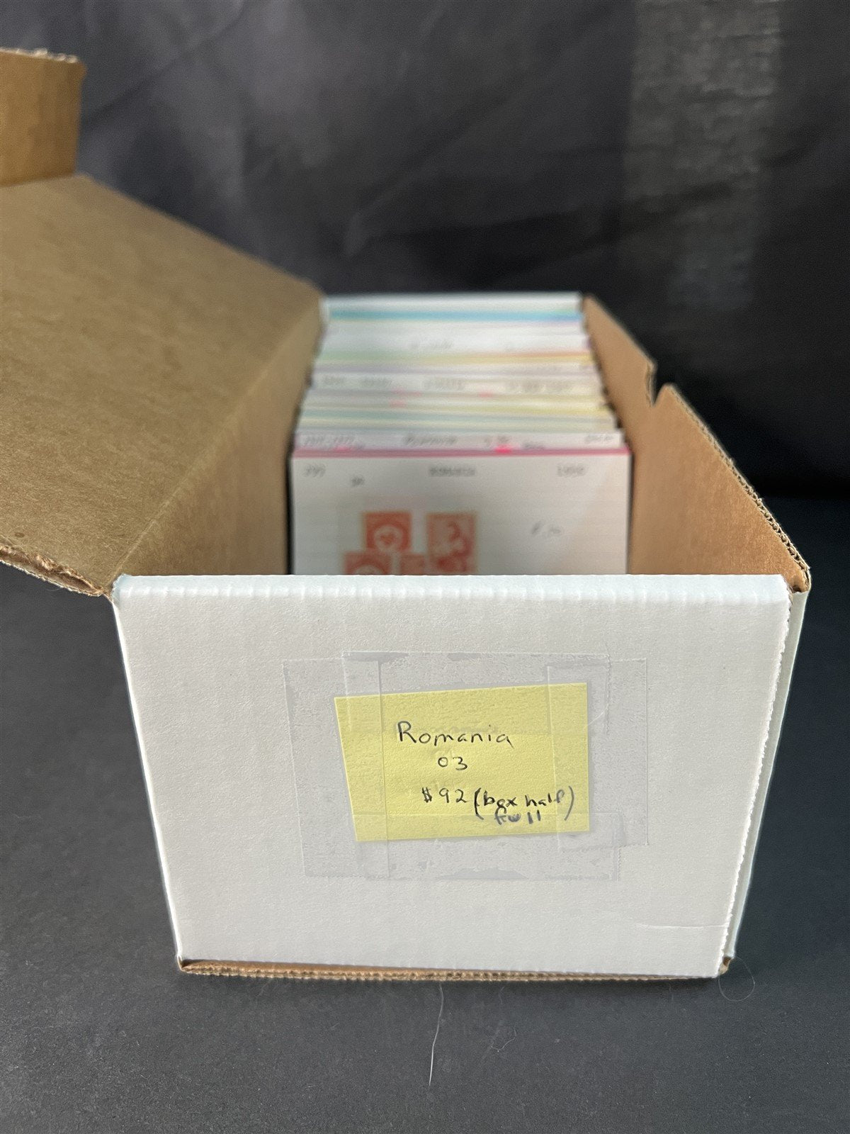Romania Collection on Dealer Cards, identified by Scott# ZAYIX 0825G3868